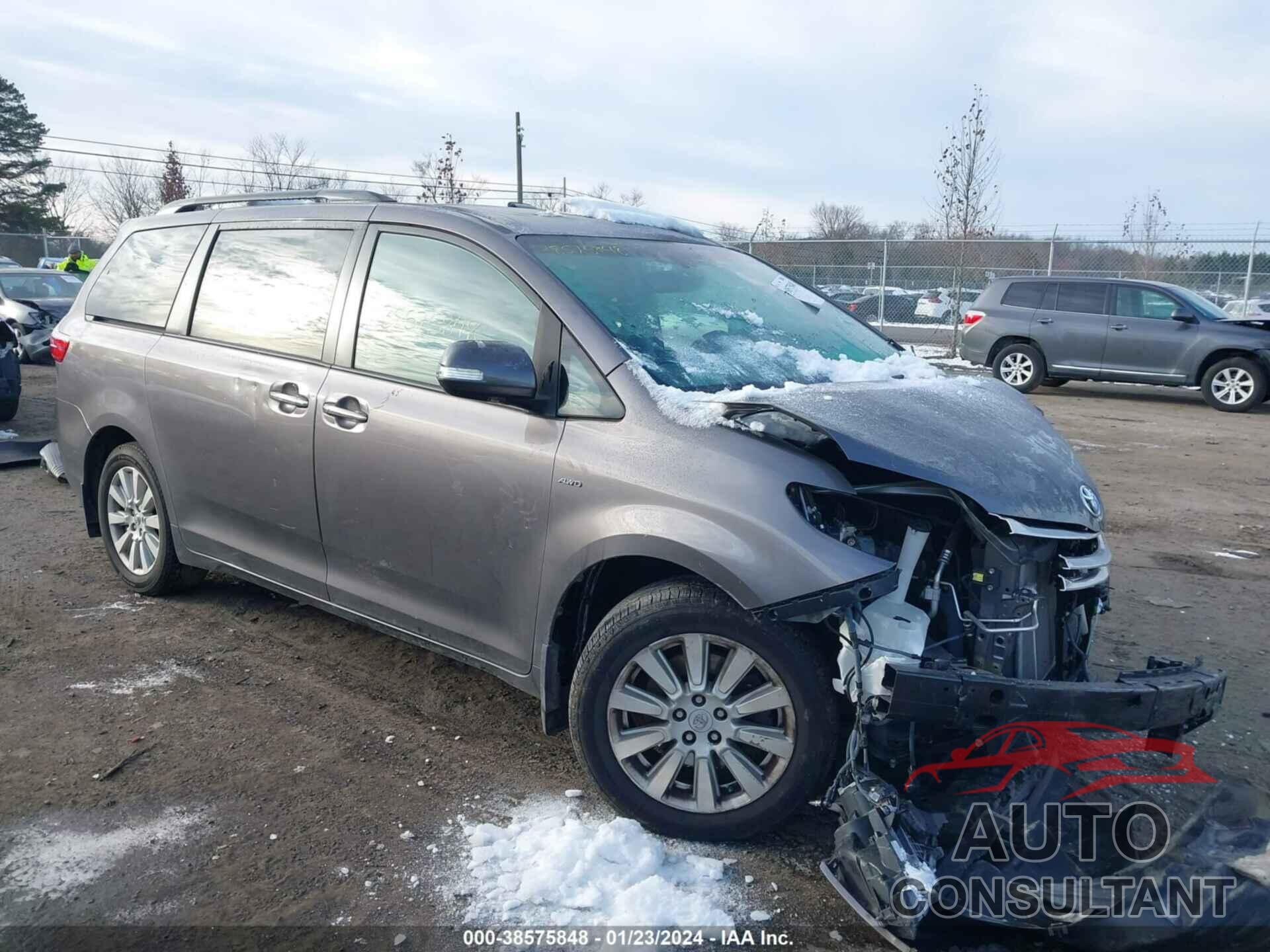 TOYOTA SIENNA 2017 - 5TDDZ3DC2HS184010