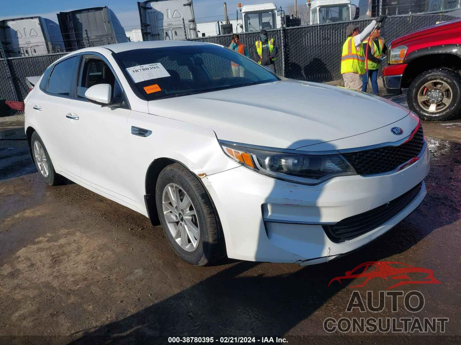 KIA OPTIMA 2016 - KNAGT4L33G5097918