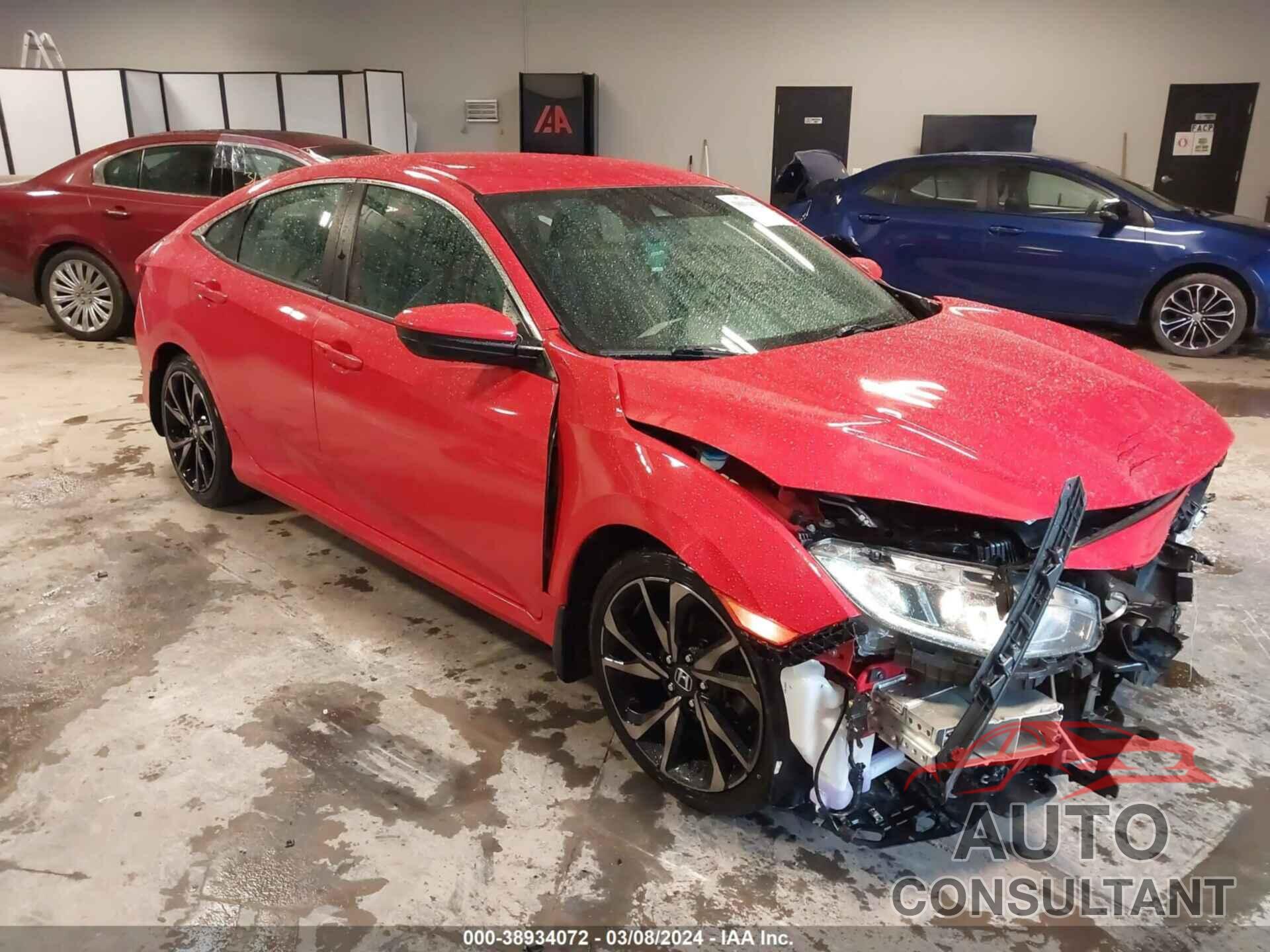 HONDA CIVIC 2019 - 2HGFC2F81KH537163