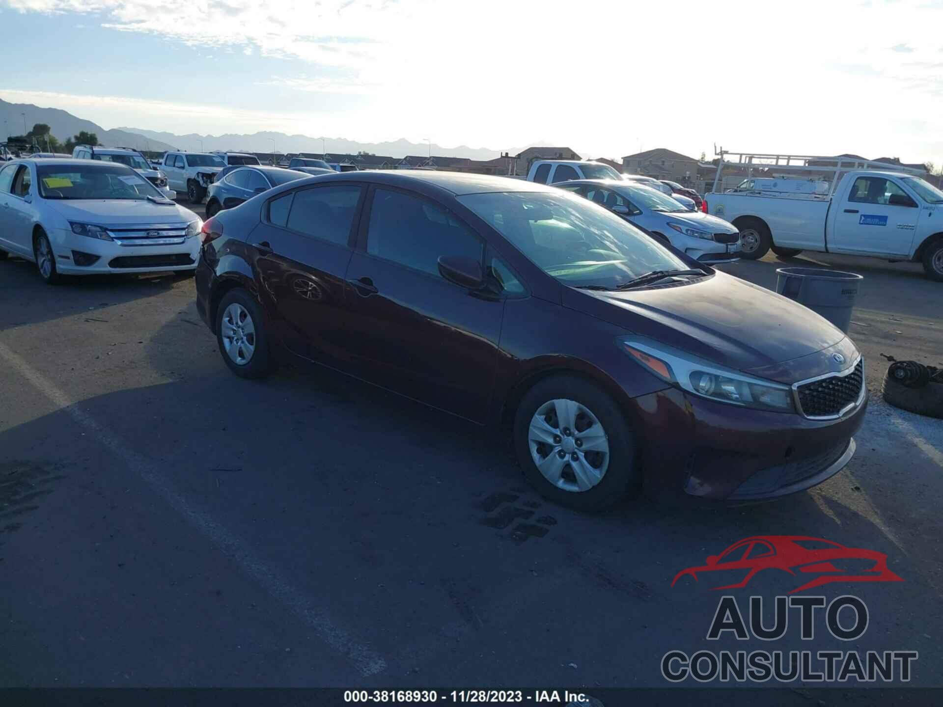 KIA FORTE 2017 - 3KPFK4A75HE146310