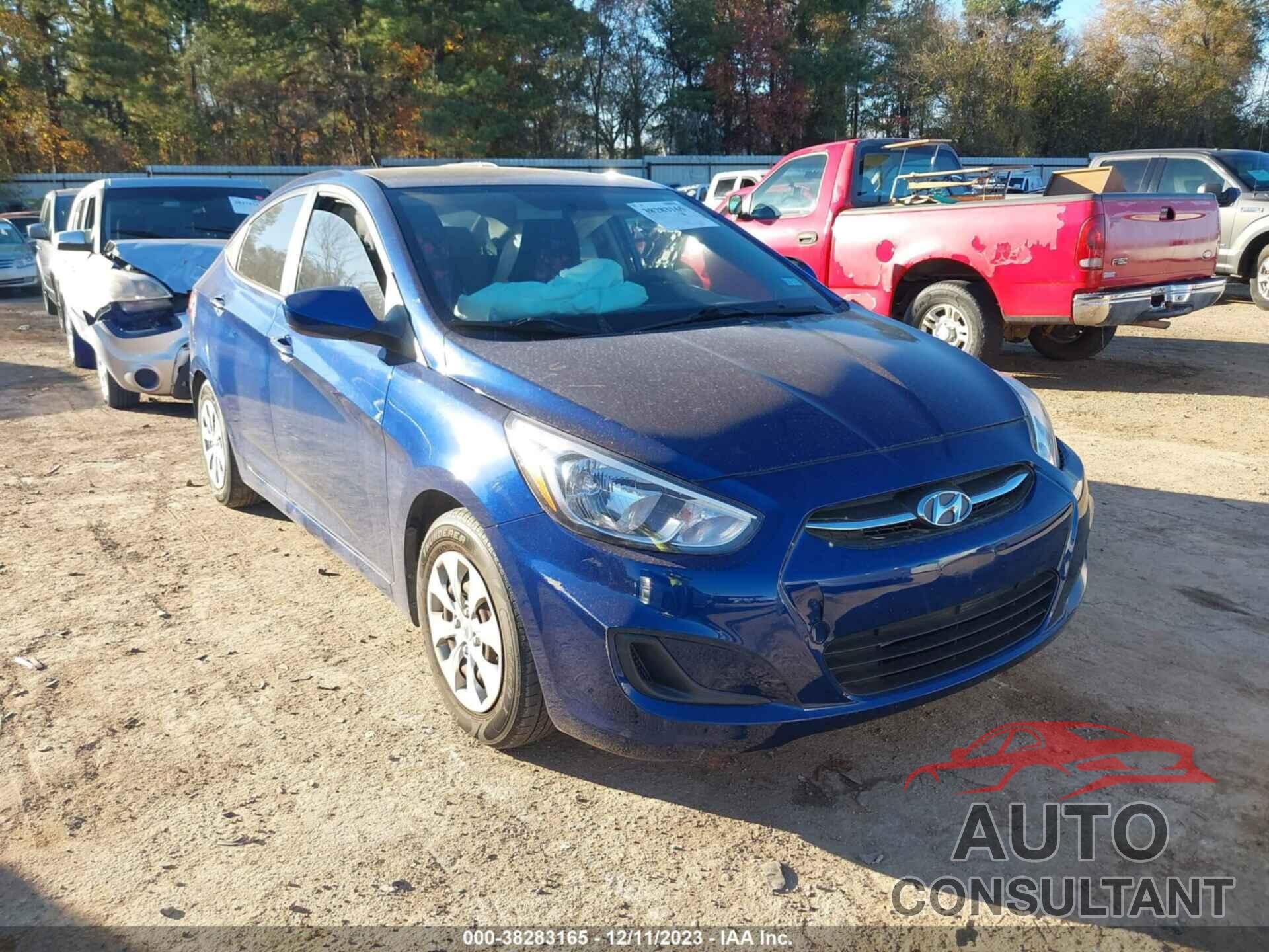 HYUNDAI ACCENT 2016 - KMHCT4AE8GU998886