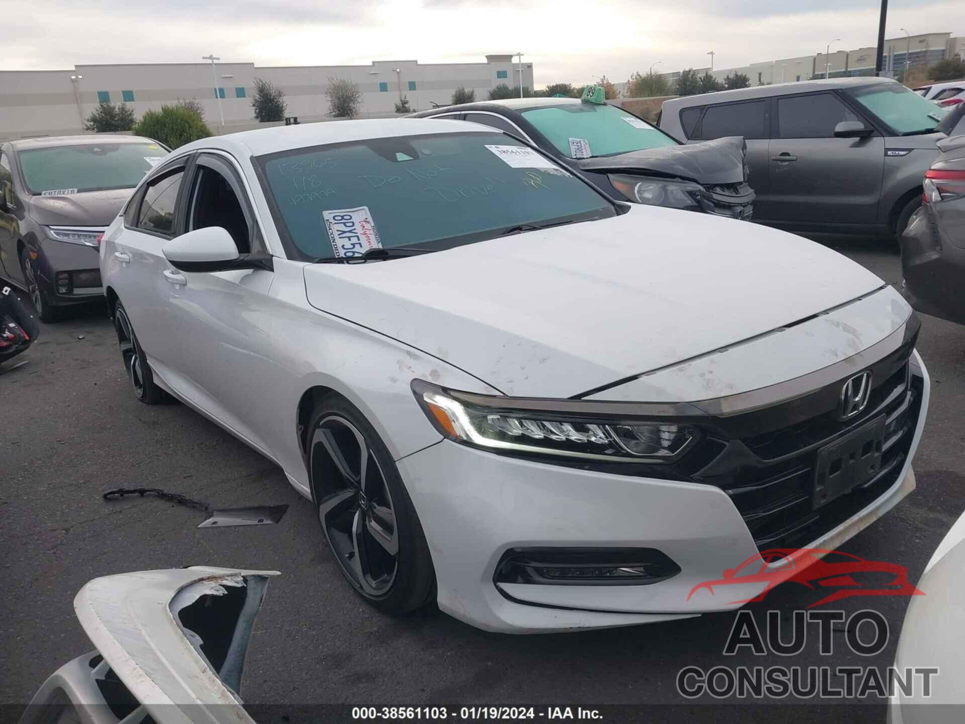 HONDA ACCORD 2020 - 1HGCV1F35LA018600