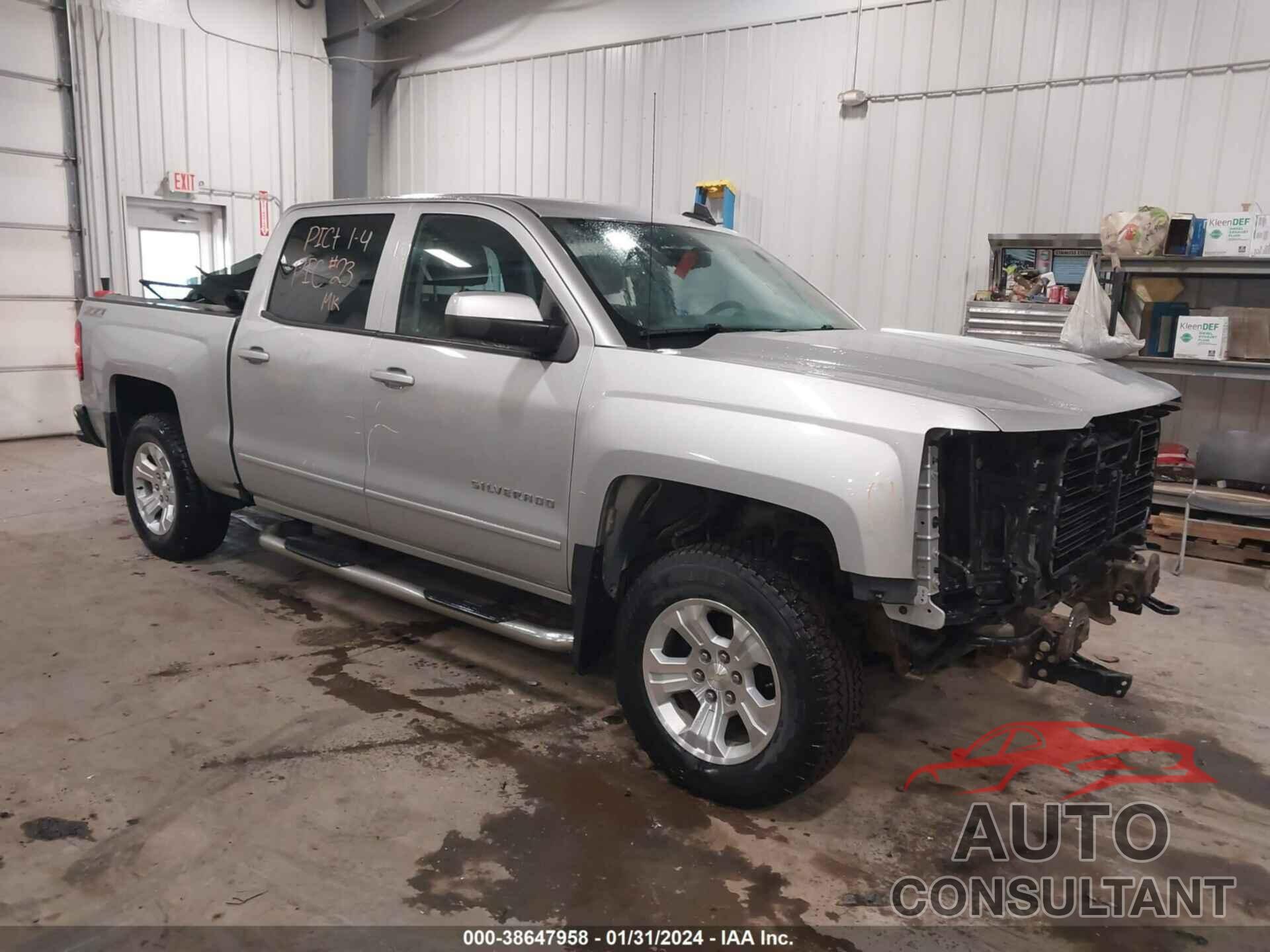 CHEVROLET SILVERADO 1500 2017 - 3GCUKREC2HG306367