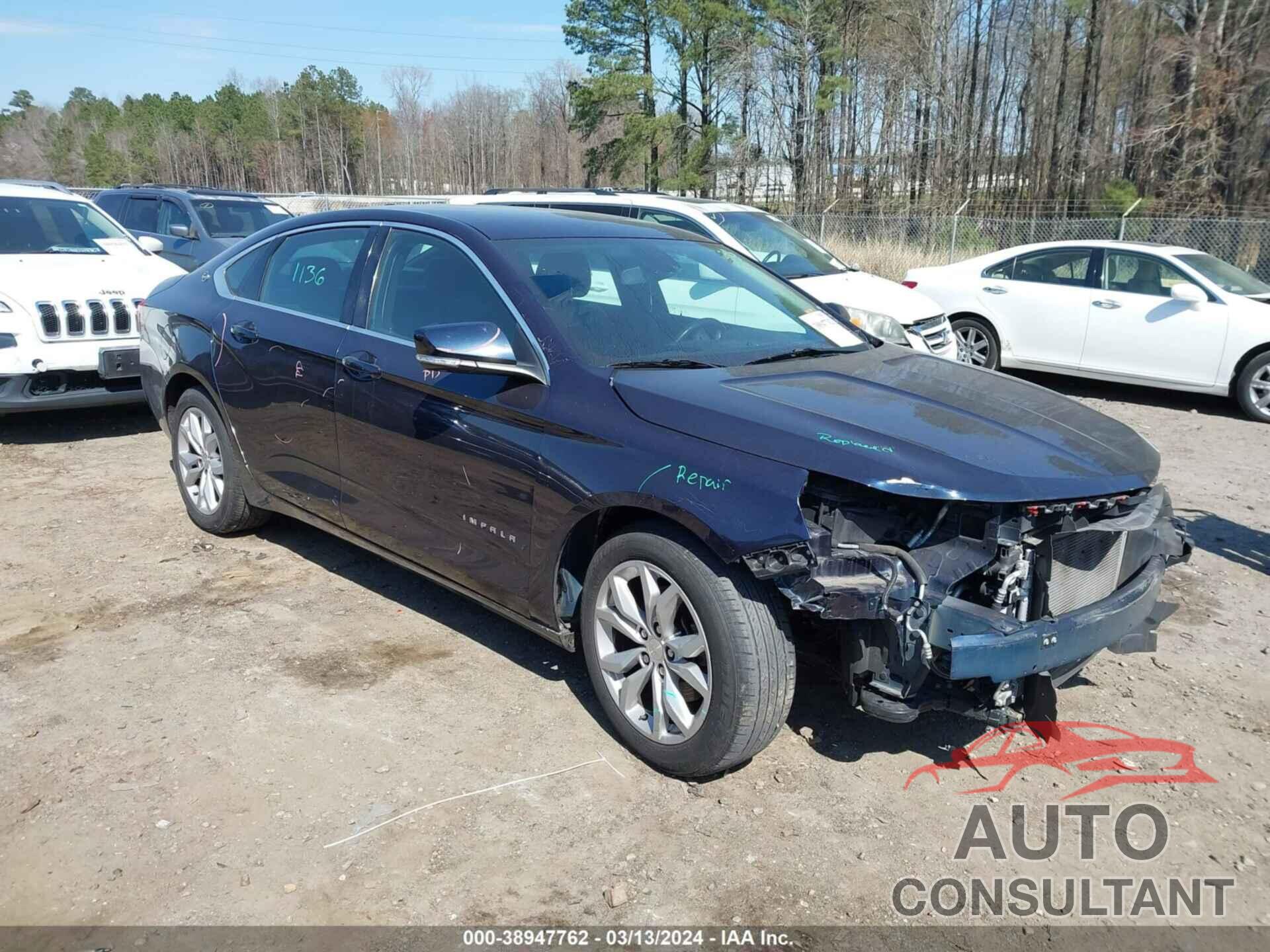 CHEVROLET IMPALA 2016 - 2G1115S39G9146668