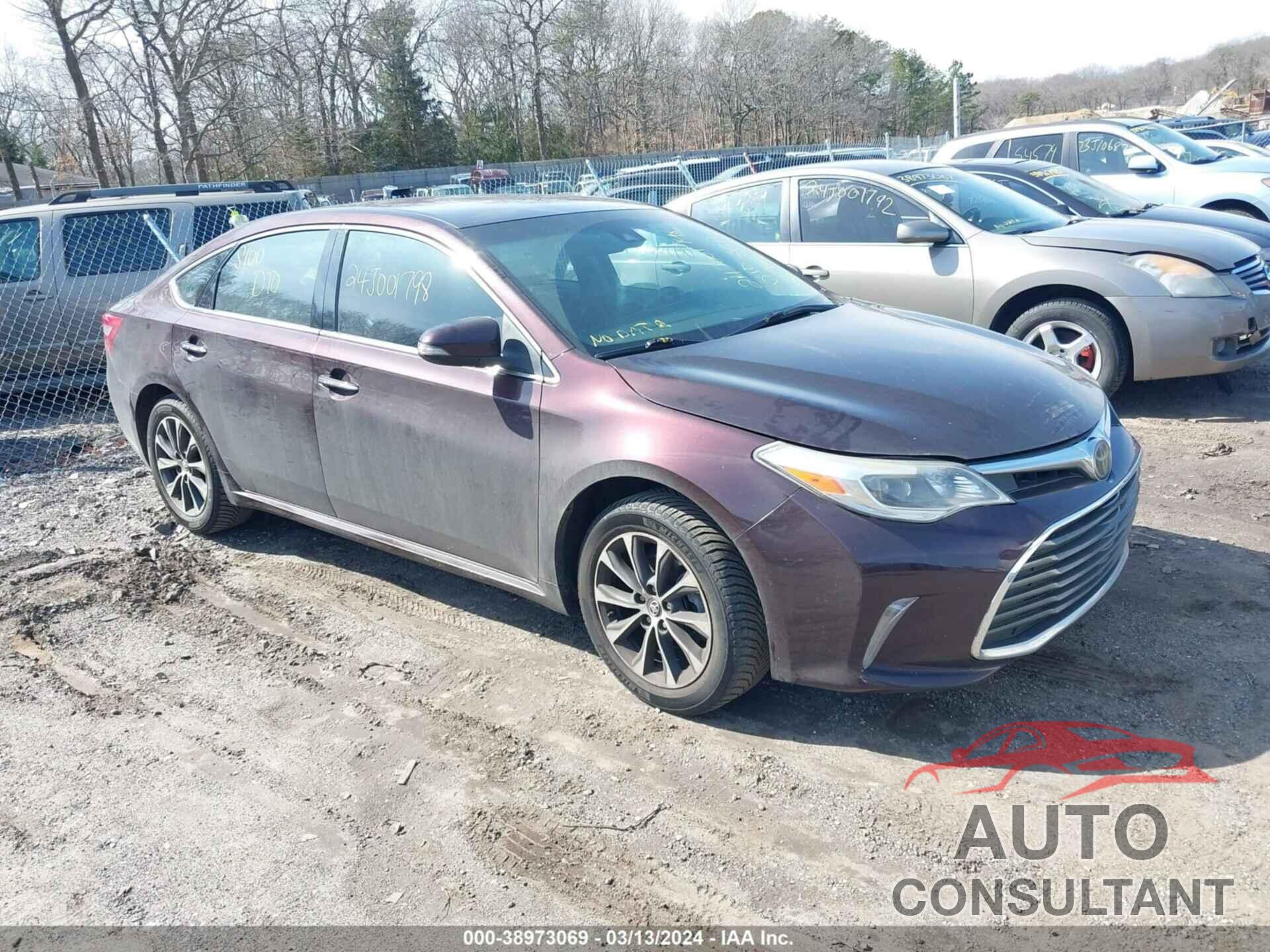 TOYOTA AVALON 2017 - 4T1BK1EB7HU248197