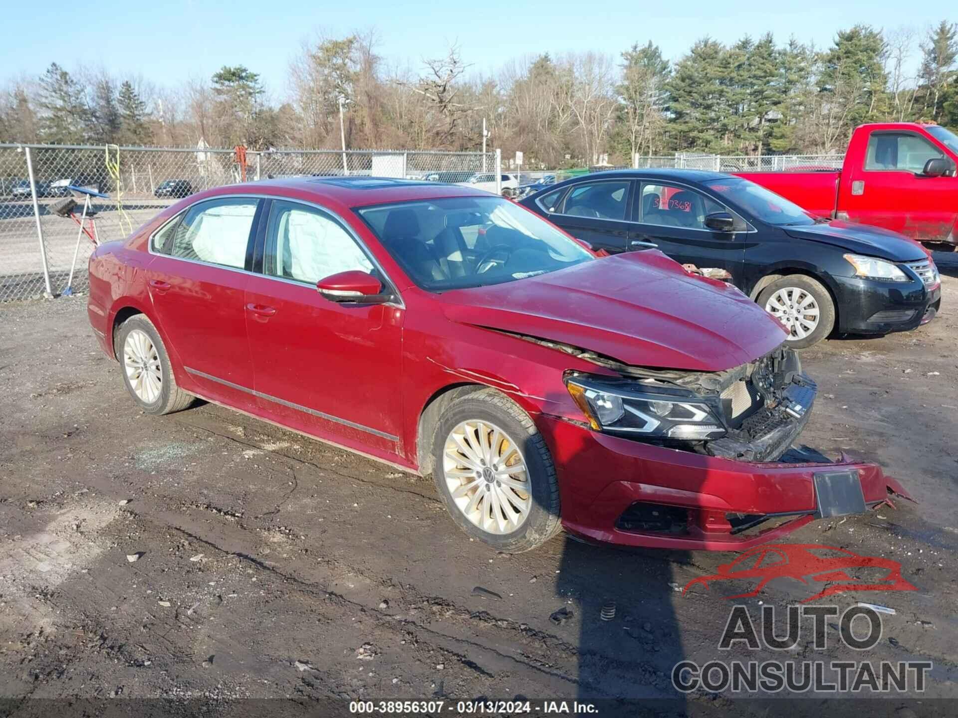 VOLKSWAGEN PASSAT 2017 - 1VWBT7A34HC060548