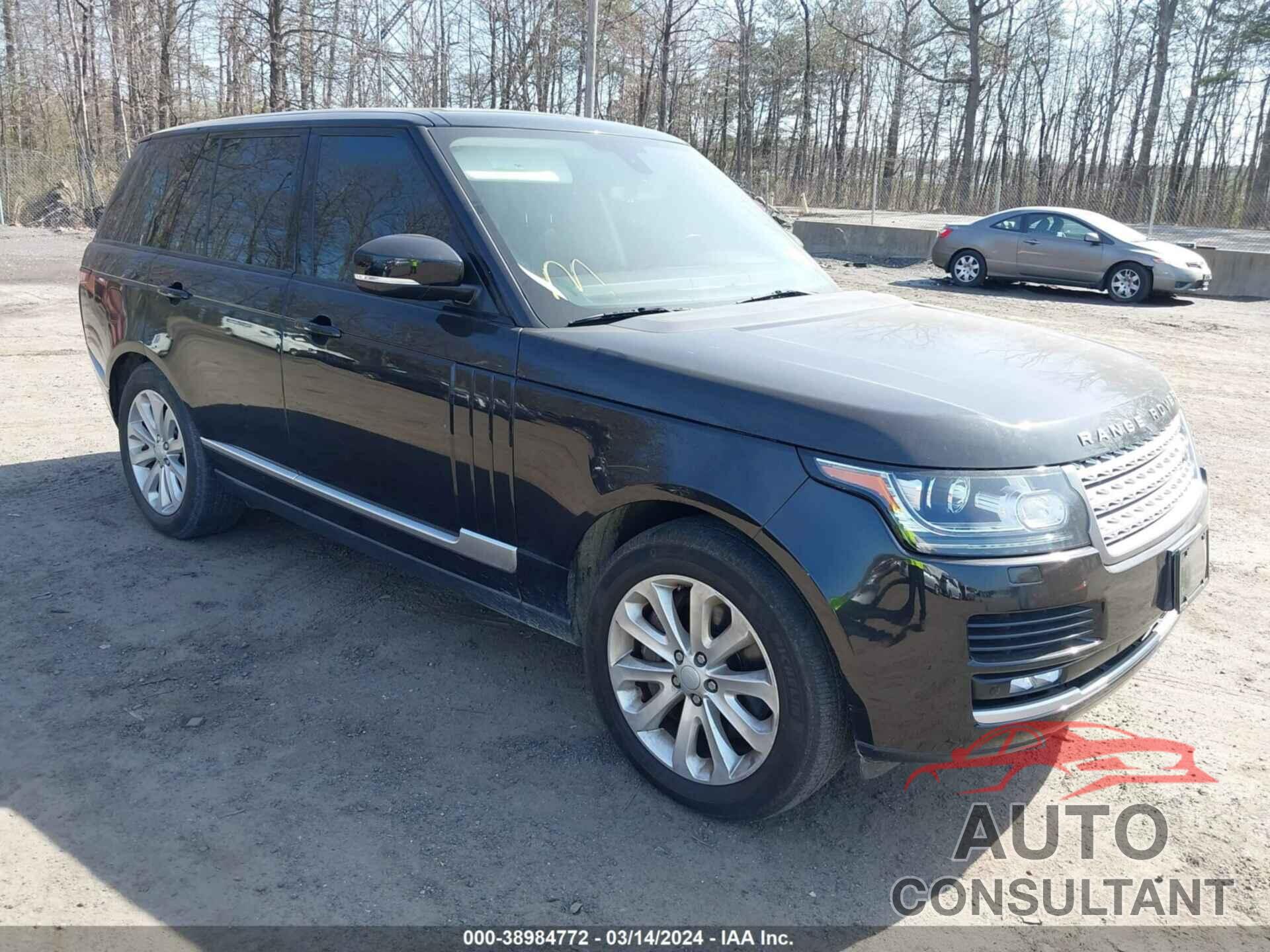 LAND ROVER RANGE ROVER 2016 - SALGS2PF8GA287325