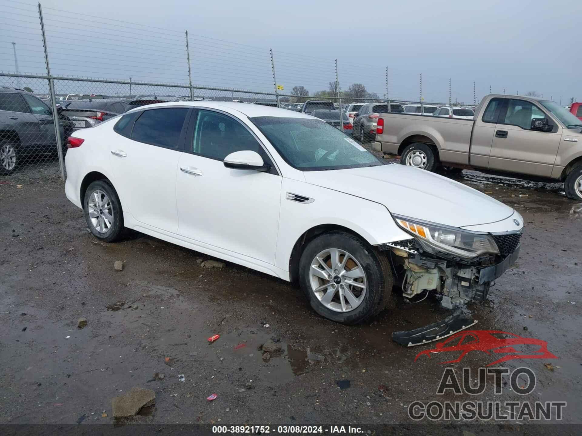 KIA OPTIMA 2018 - 5XXGT4C31JG227636