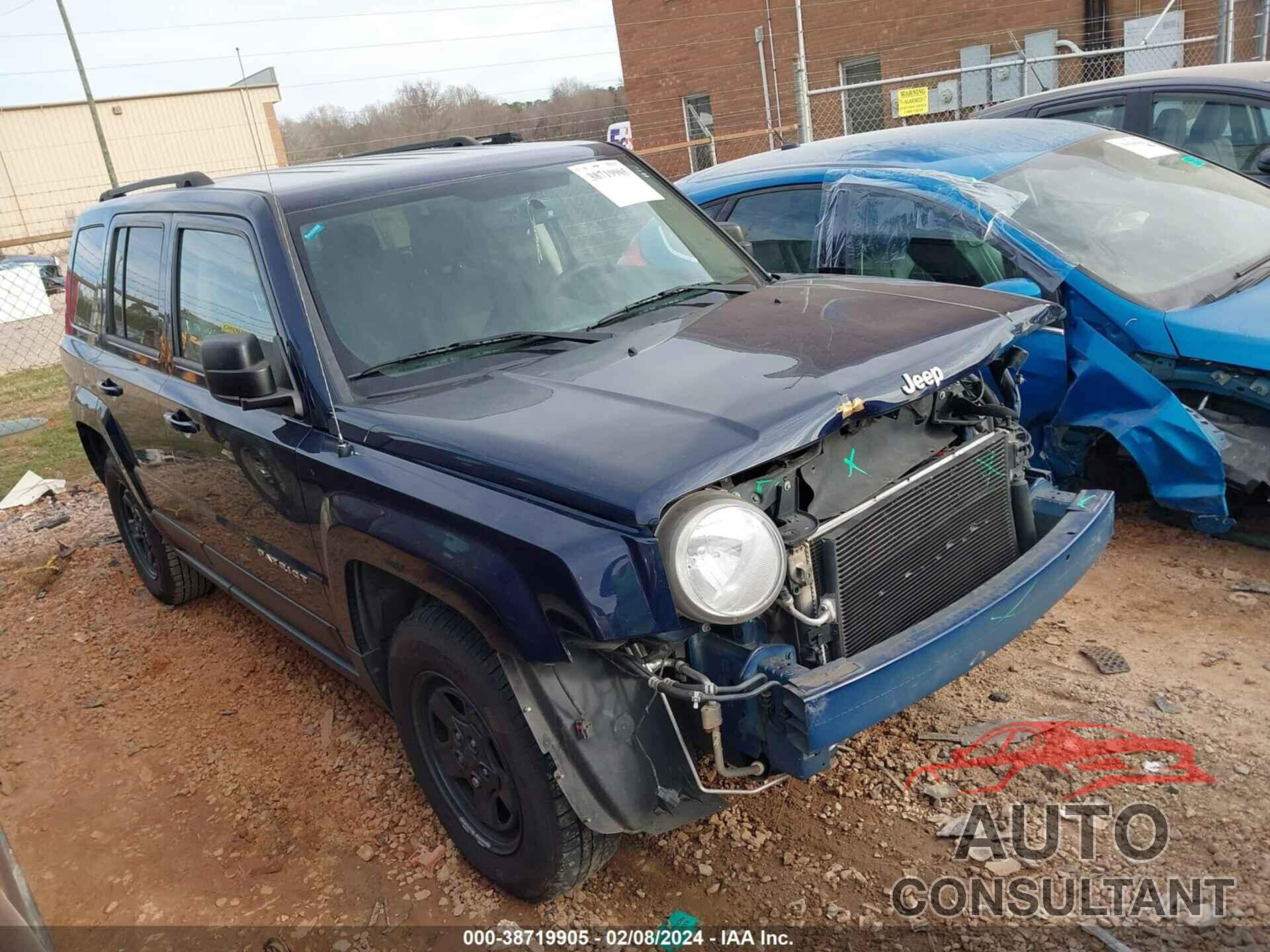 JEEP PATRIOT 2017 - 1C4NJPBB8HD153031