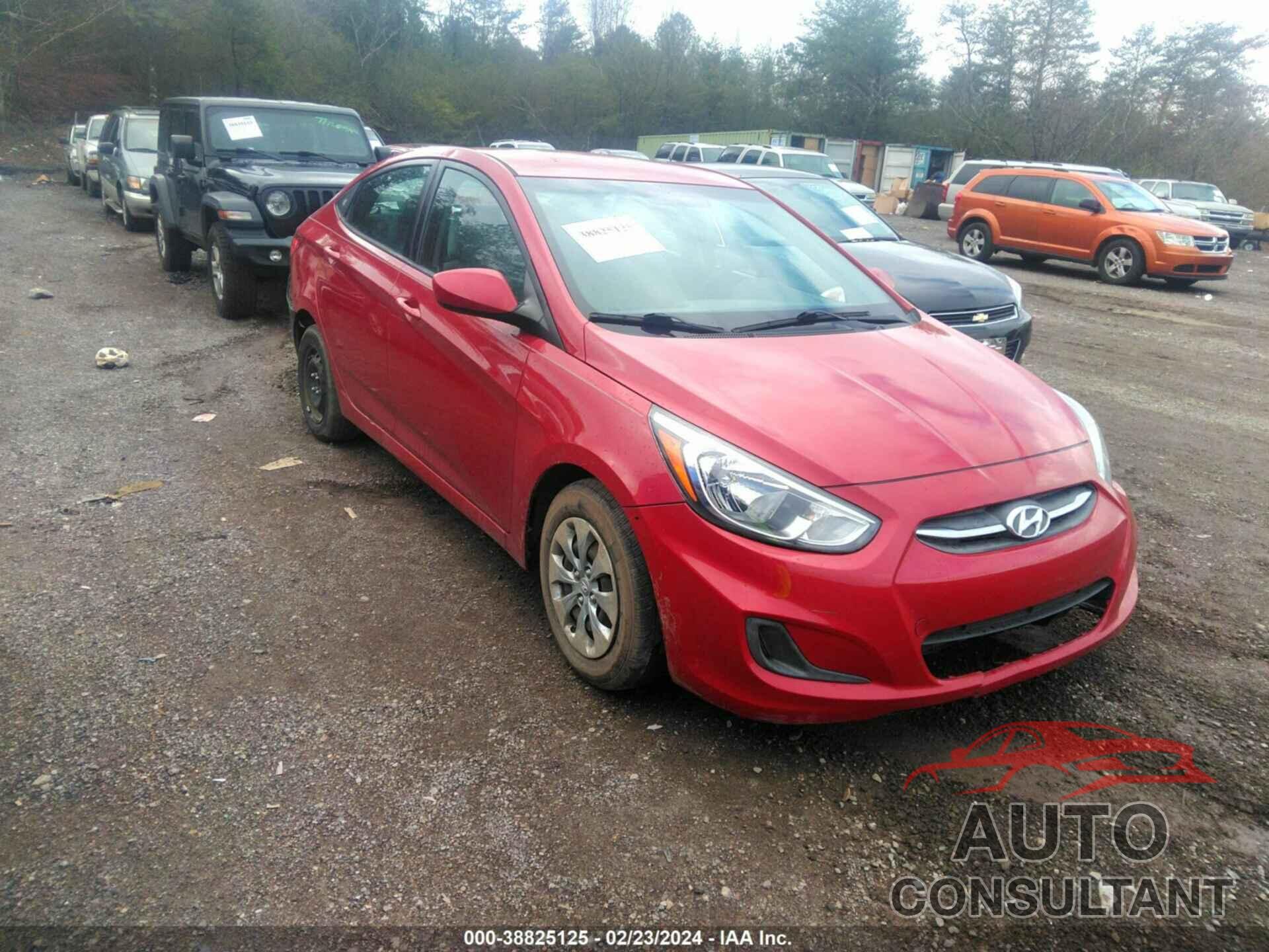 HYUNDAI ACCENT 2017 - KMHCT4AE1HU288794