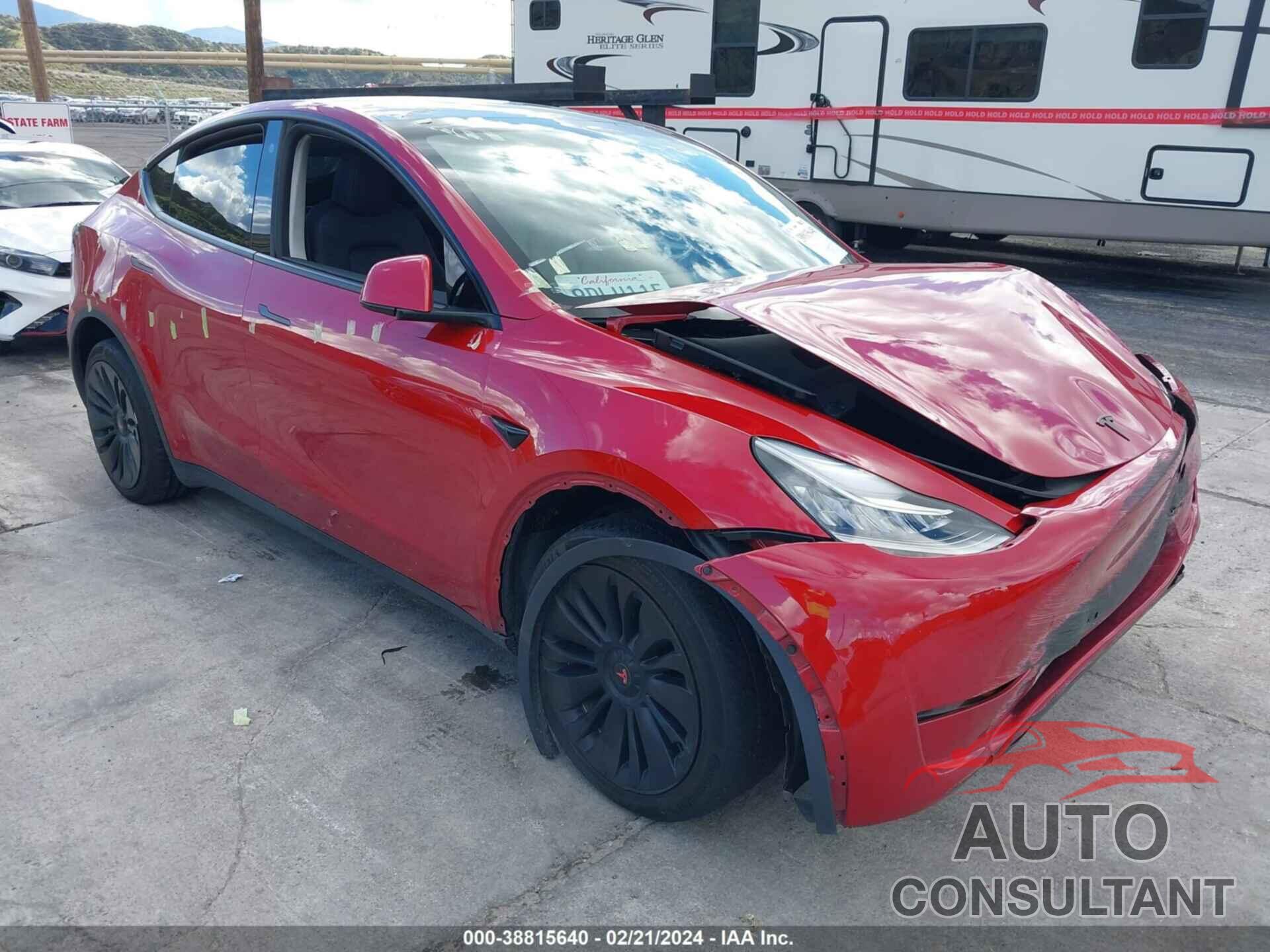 TESLA MODEL Y 2022 - 7SAYGDEE9NA021173