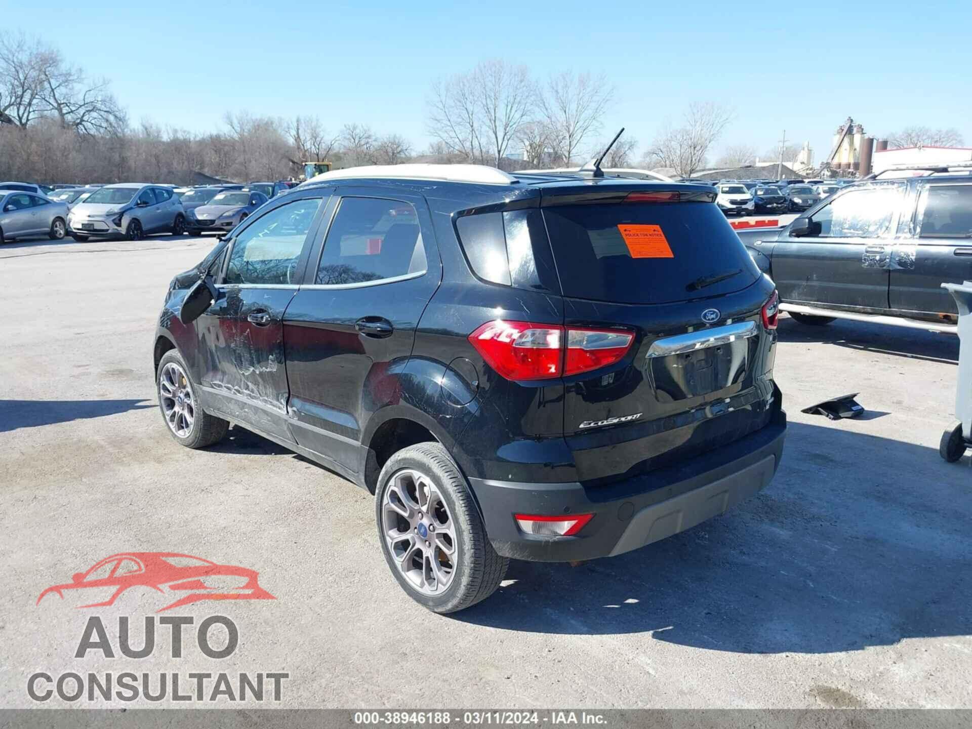 FORD ECOSPORT 2021 - MAJ6S3KL0MC435320