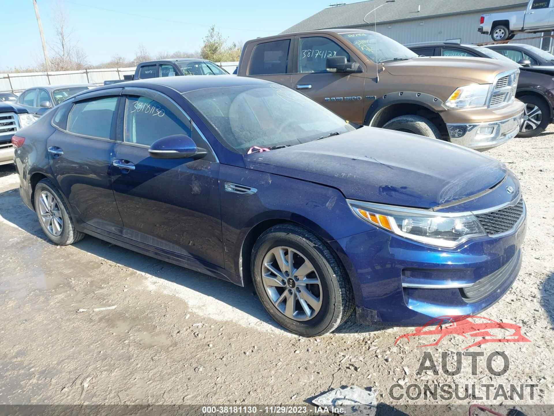 KIA OPTIMA 2018 - 5XXGT4L32JG194713