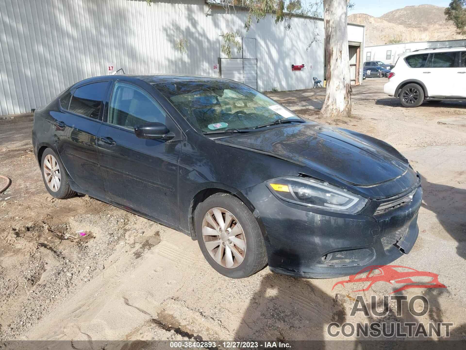 DODGE DART 2015 - 1C3CDFDH8FD181729