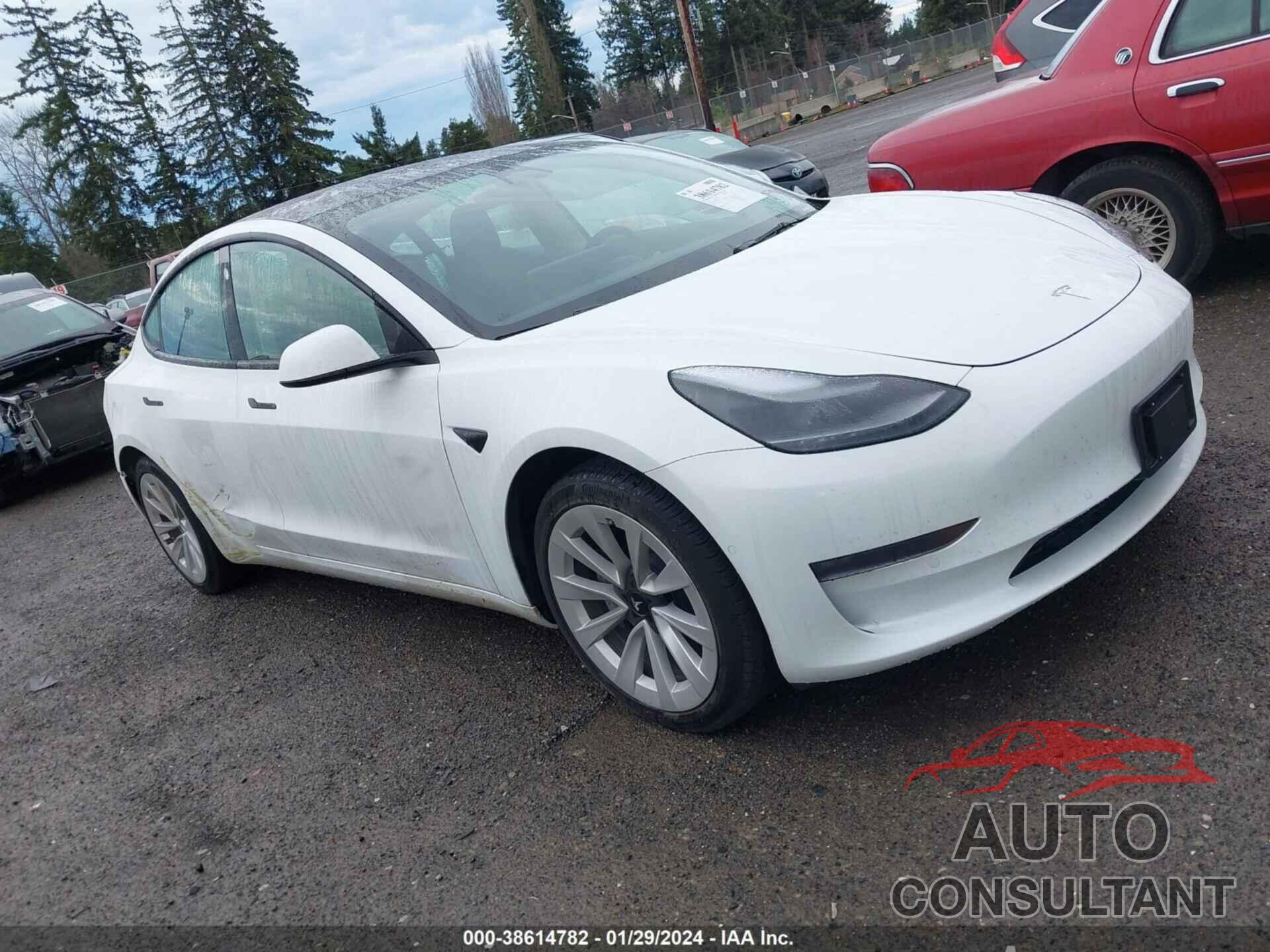 TESLA MODEL 3 2022 - 5YJ3E1EB5NF230477