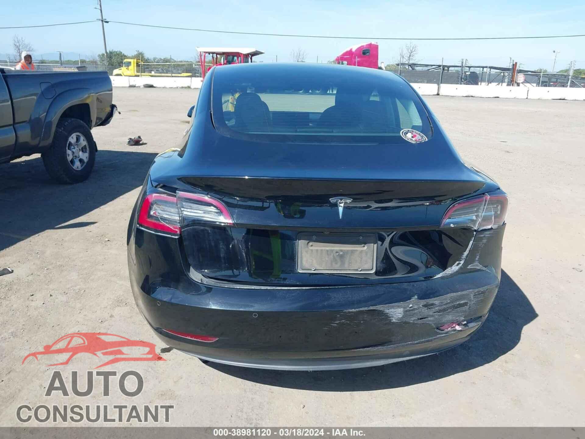 TESLA MODEL 3 2021 - 5YJ3E1EA8MF878076