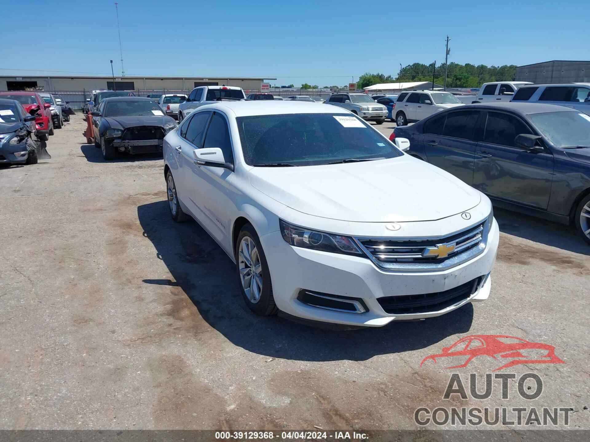 CHEVROLET IMPALA 2016 - 2G1105SA8G9164483