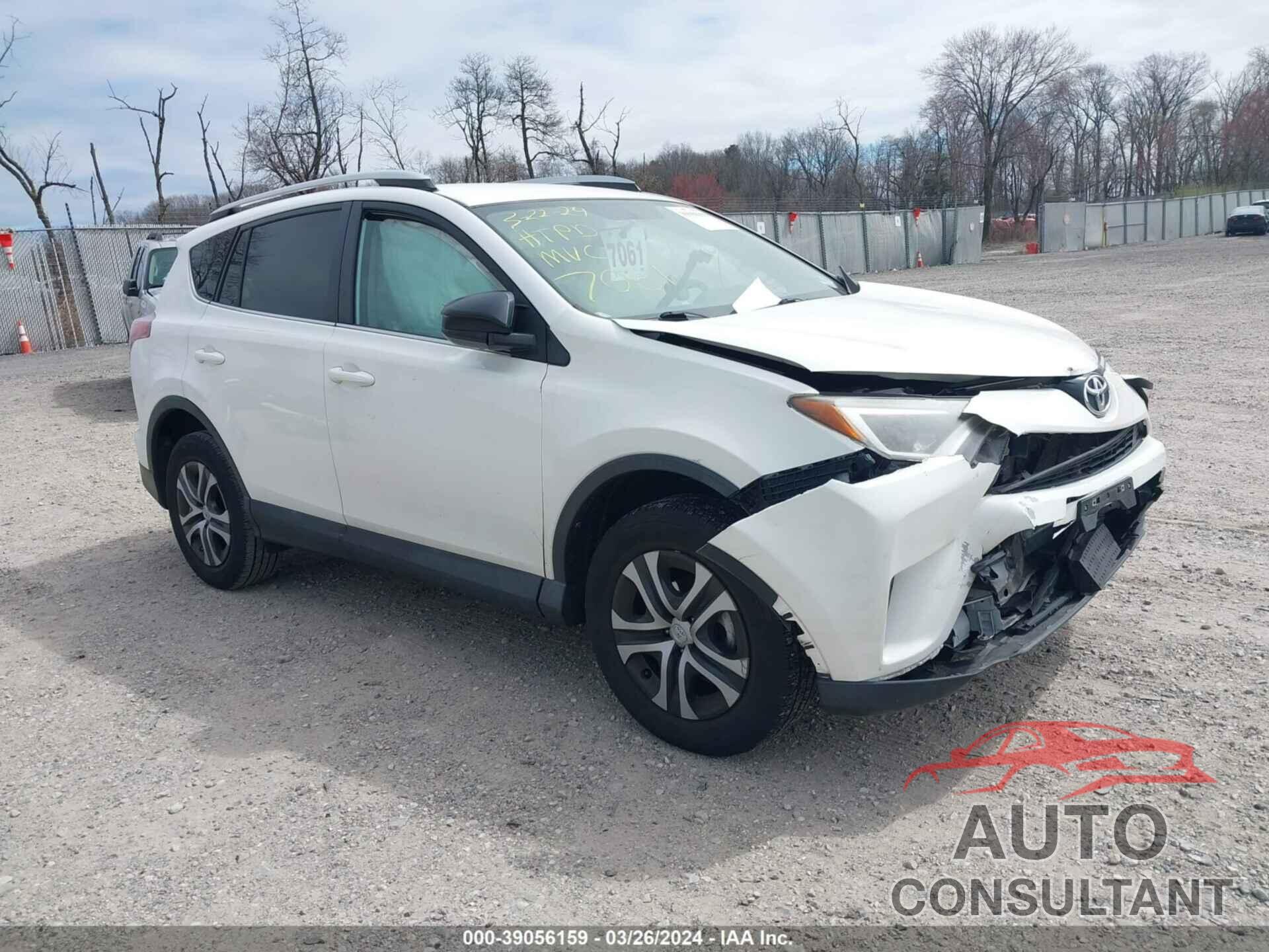 TOYOTA RAV4 2016 - 2T3BFREV0GW512623