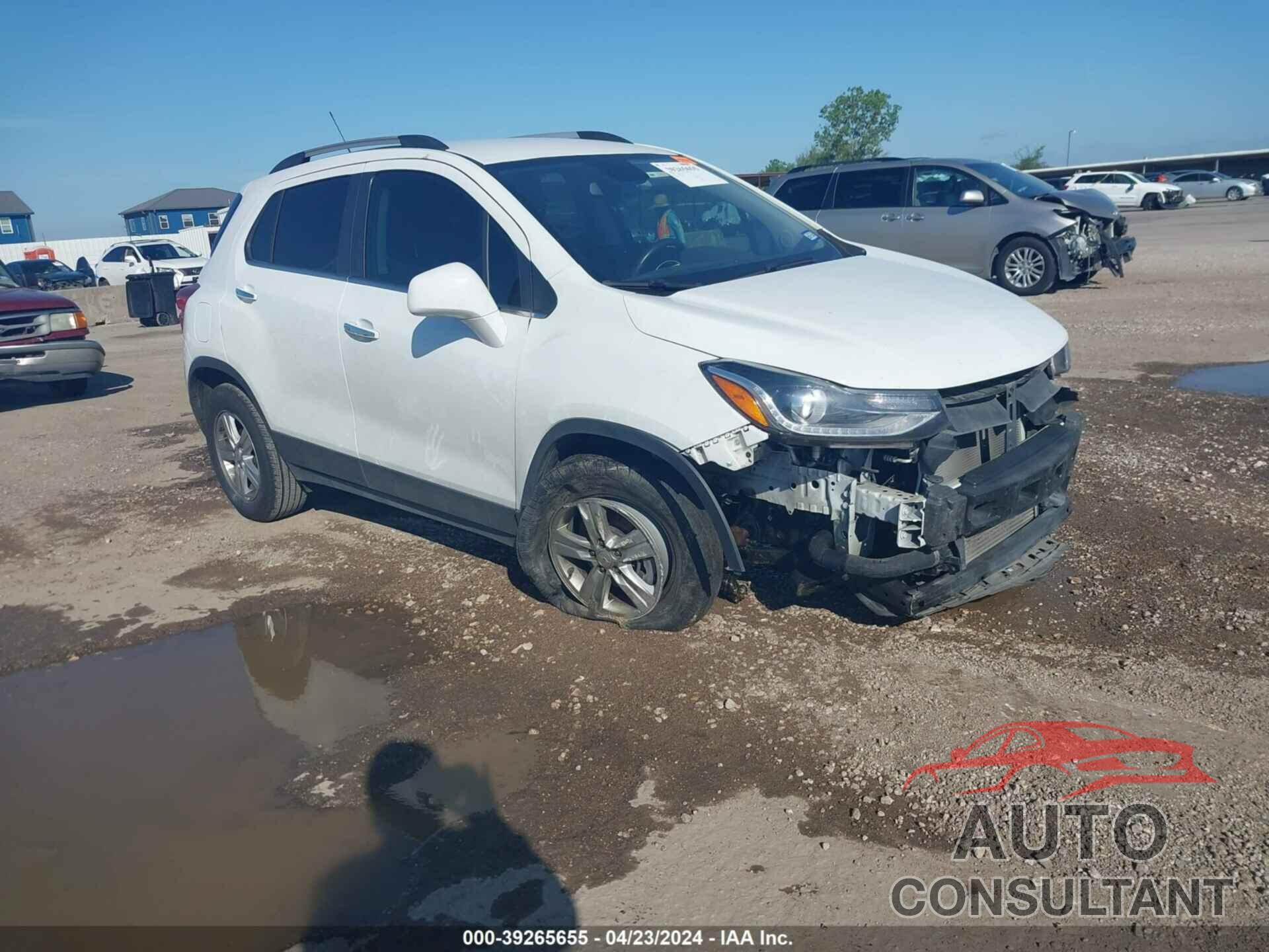 CHEVROLET TRAX 2019 - KL7CJLSB3KB843222