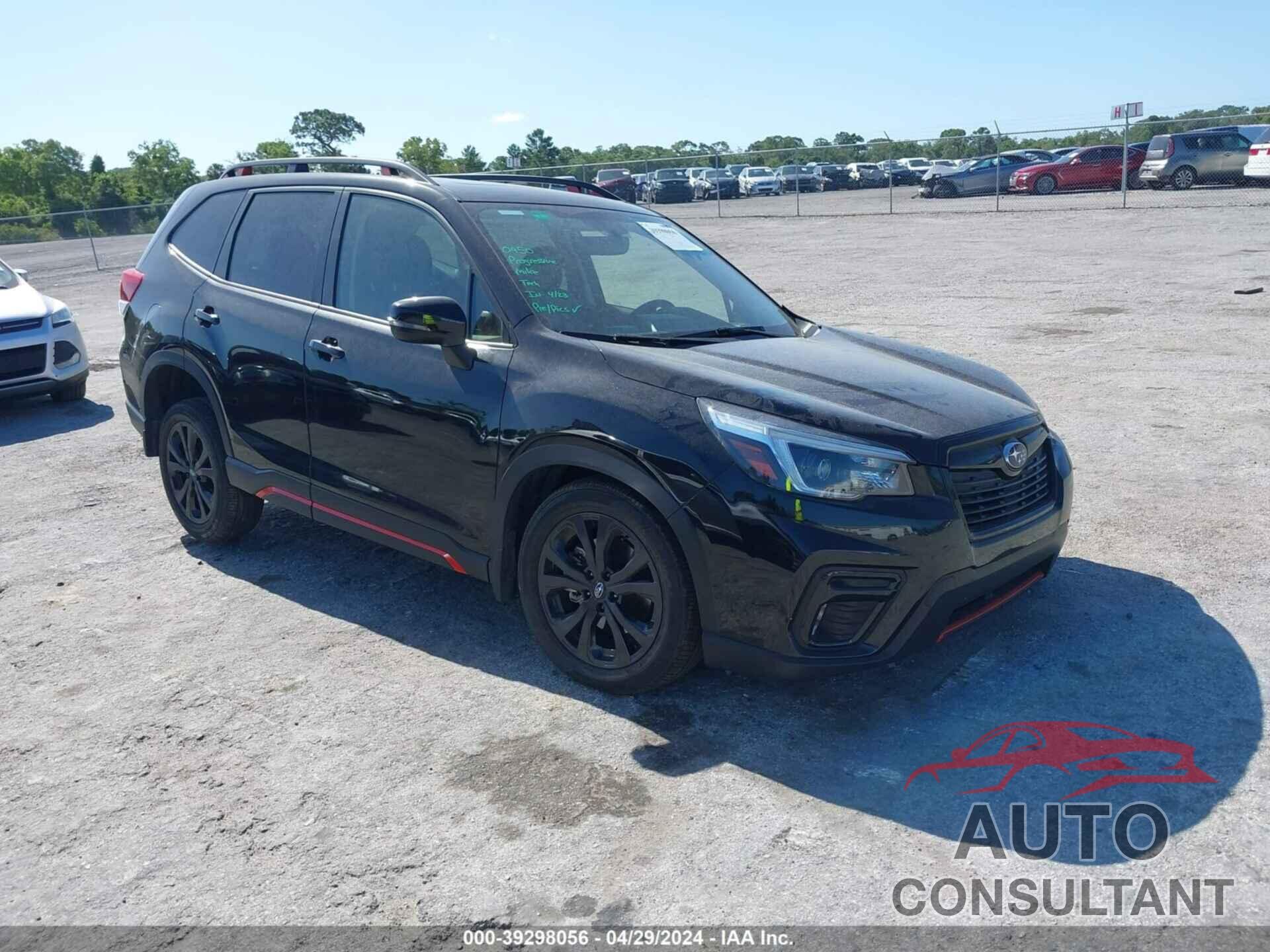 SUBARU FORESTER 2021 - JF2SKARC2MH524460