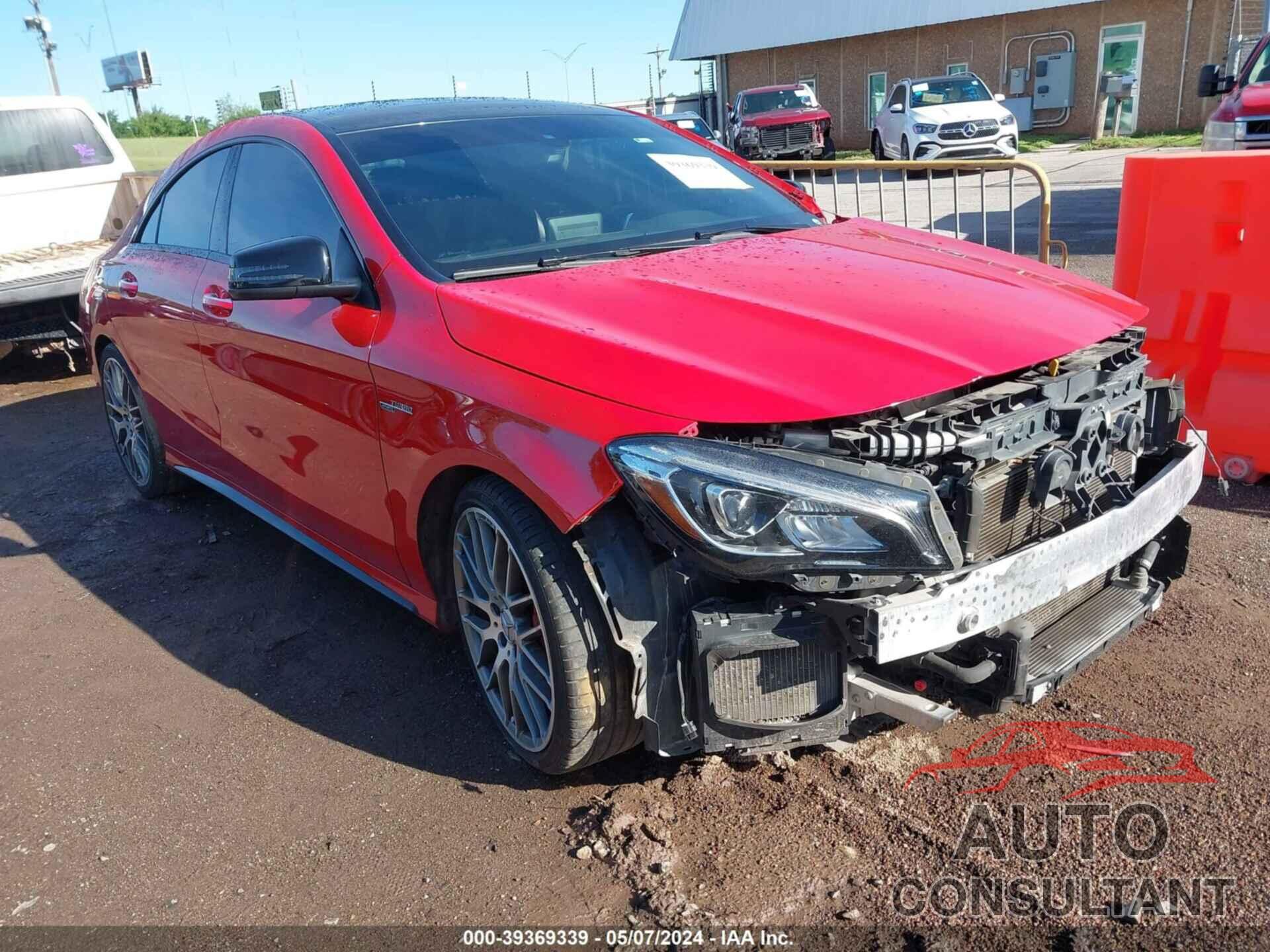 MERCEDES-BENZ AMG CLA 45 2017 - WDDSJ5CBXHN436715