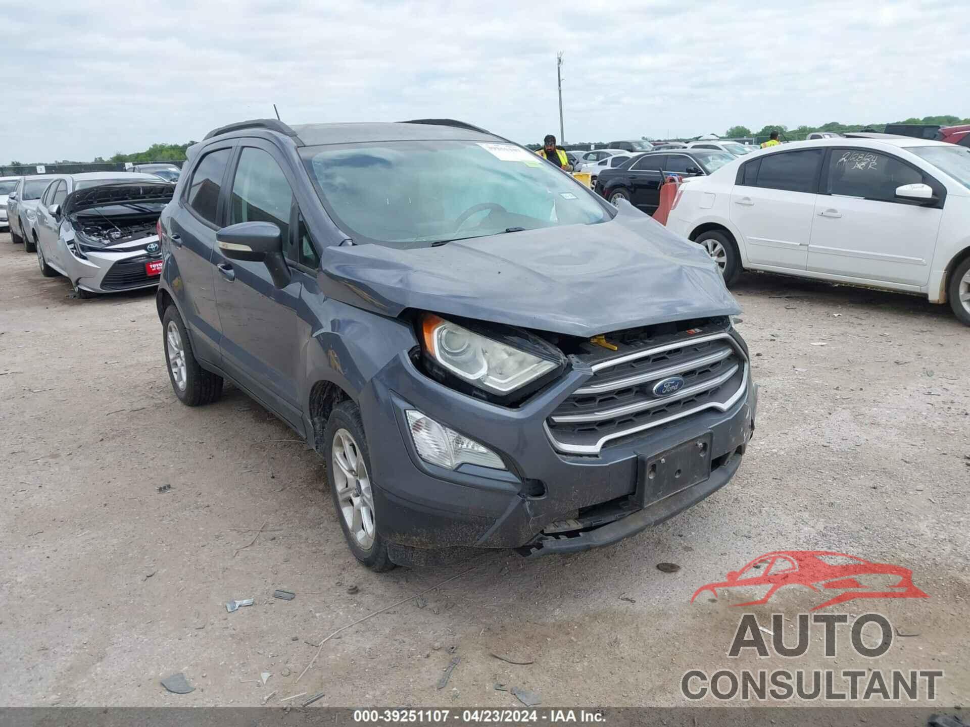 FORD ECOSPORT 2018 - MAJ3P1TE2JC244650