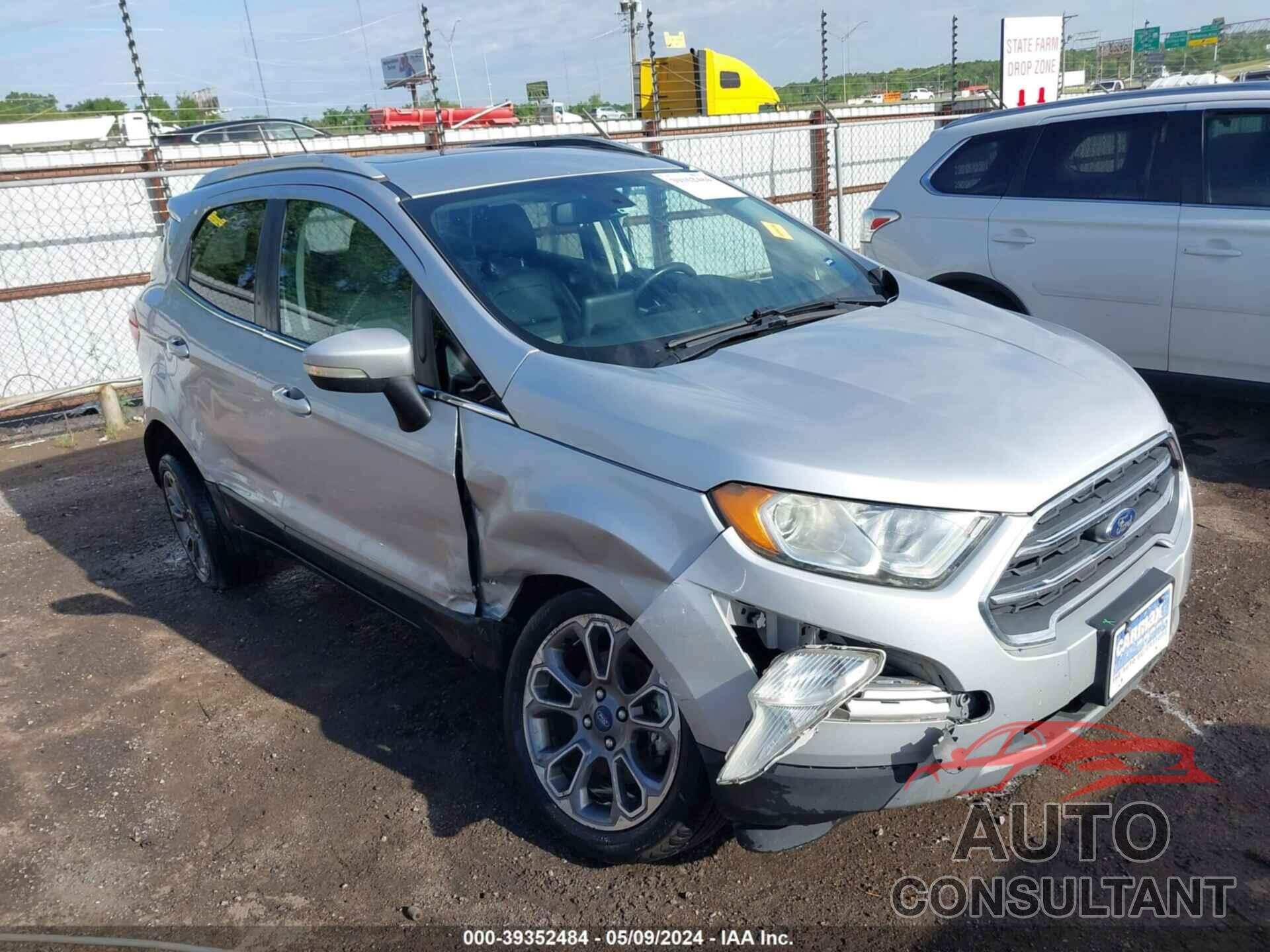 FORD ECOSPORT 2019 - MAJ6S3KL9KC256884