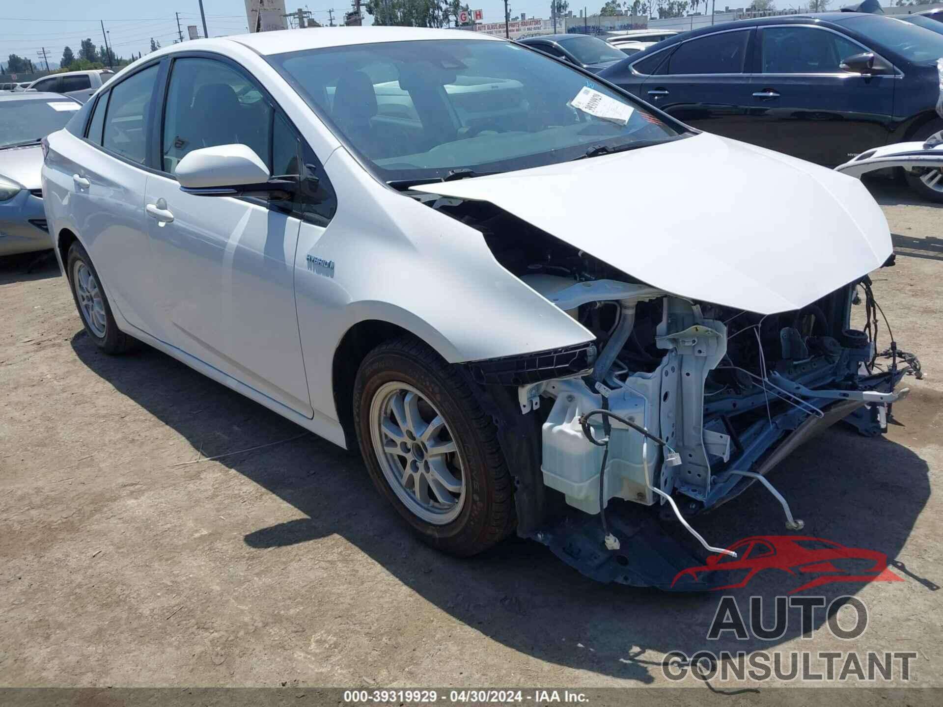 TOYOTA PRIUS 2020 - JTDKARFU7L3107277