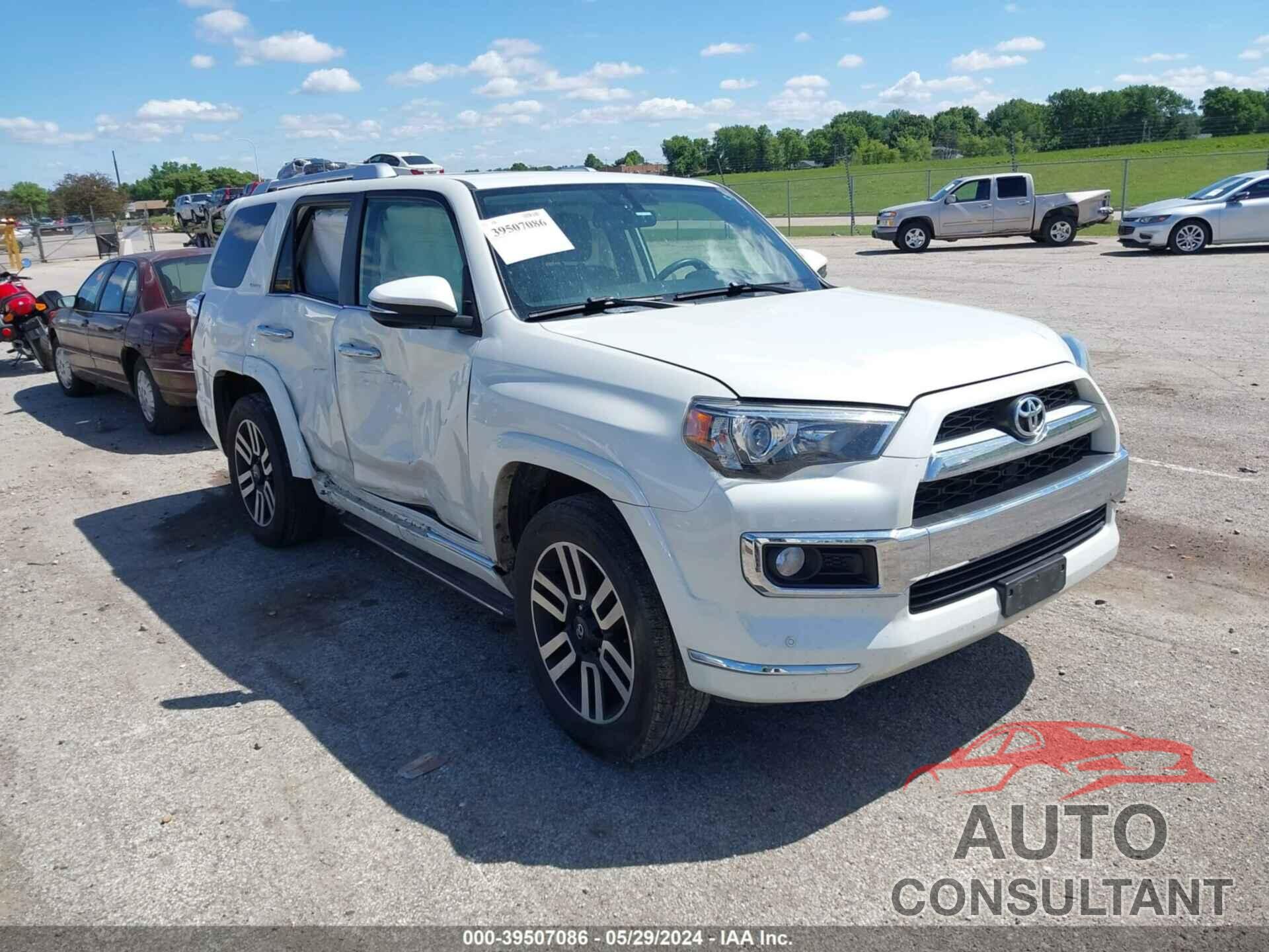 TOYOTA 4RUNNER 2019 - JTEBU5JR1K5705186