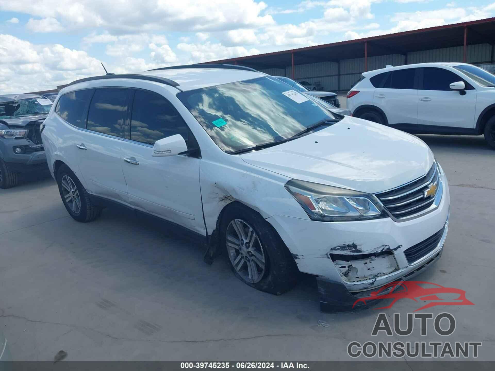 CHEVROLET TRAVERSE 2016 - 1GNKRHKD3GJ218507