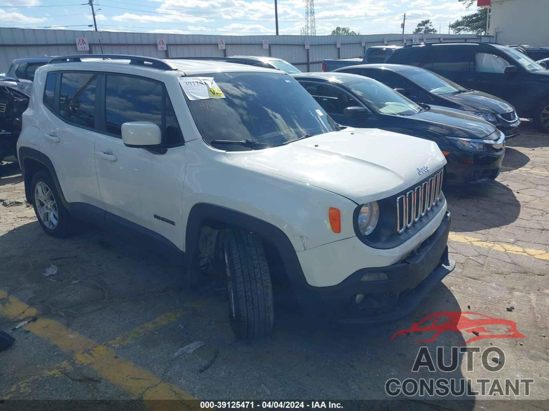 JEEP RENEGADE 2018 - ZACCJABBXJPJ63259