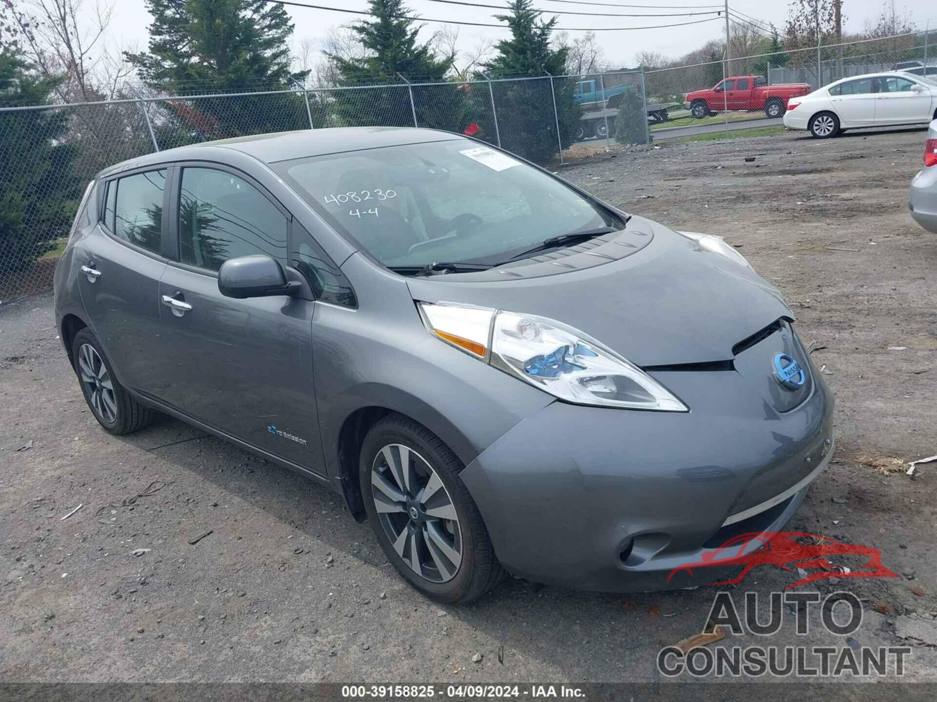 NISSAN LEAF 2017 - 1N4BZ0CP8HC308184