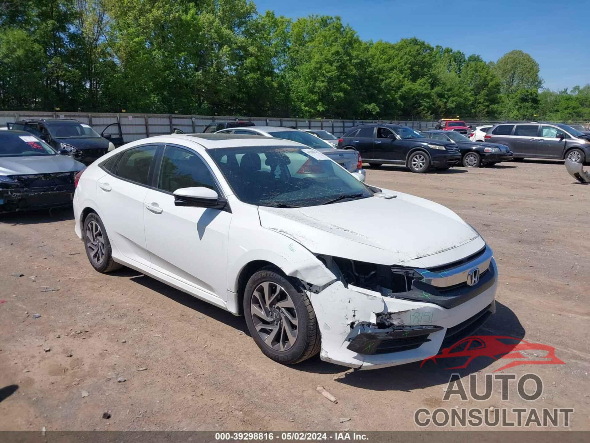 HONDA CIVIC 2017 - 19XFC2F75HE008079