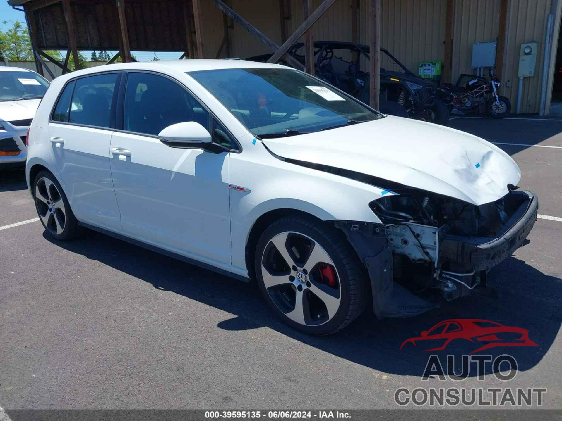 VOLKSWAGEN GOLF GTI 2017 - 3VW5T7AU9HM018235
