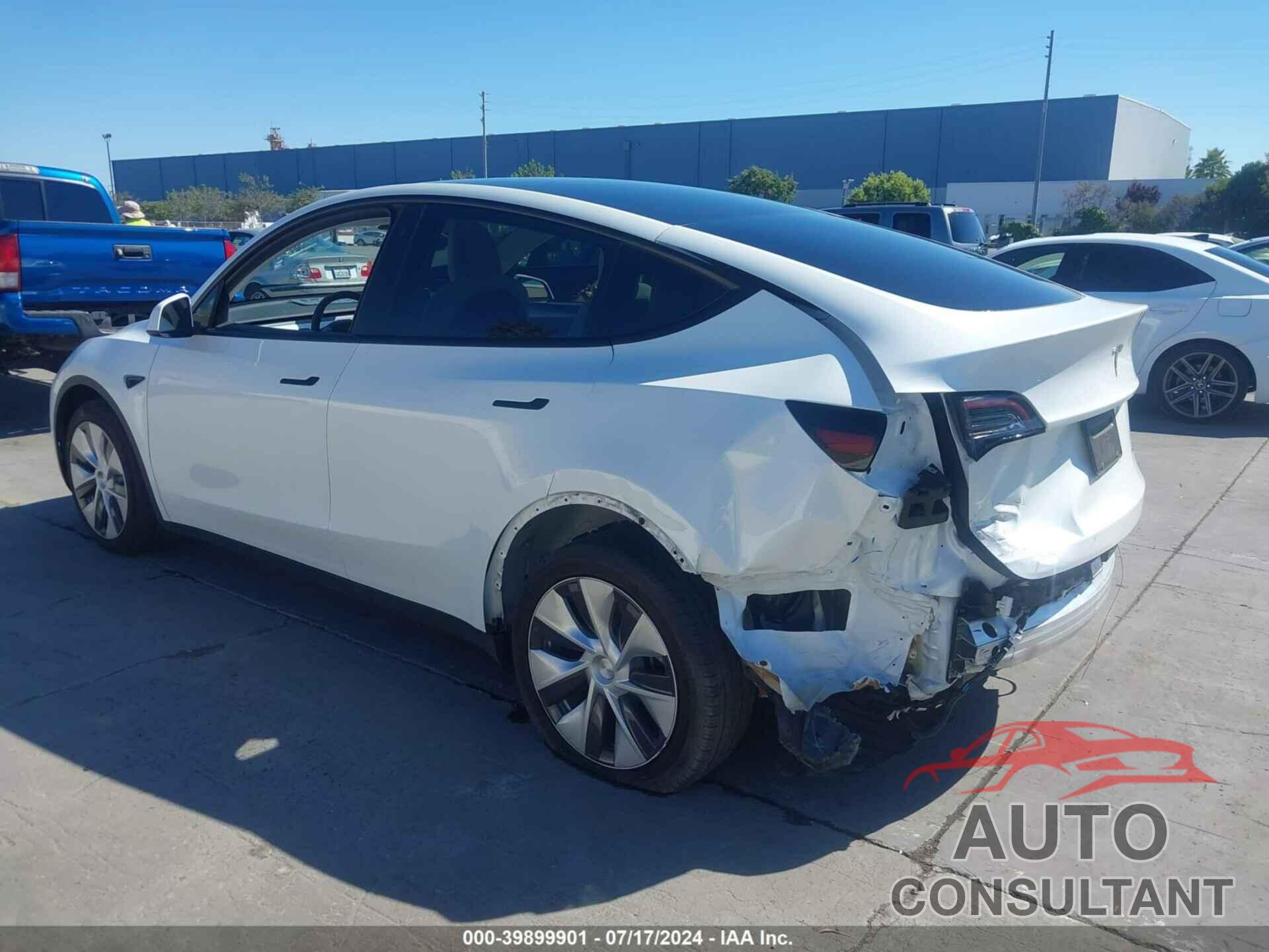 TESLA MODEL Y 2022 - 7SAYGDEE0NF515487