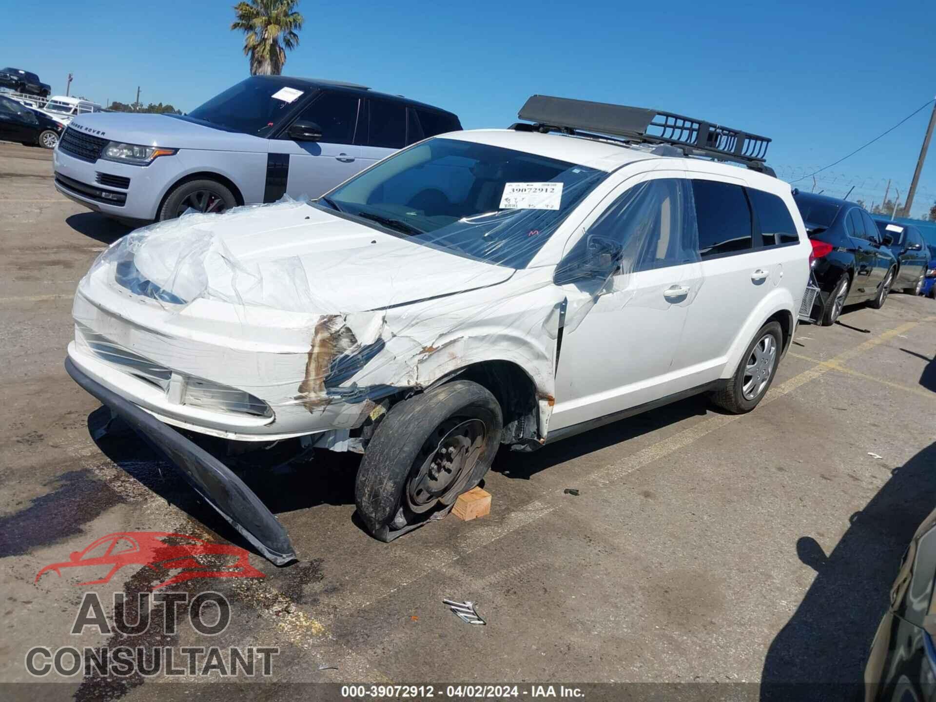 DODGE JOURNEY 2017 - 3C4PDCAB7HT552906