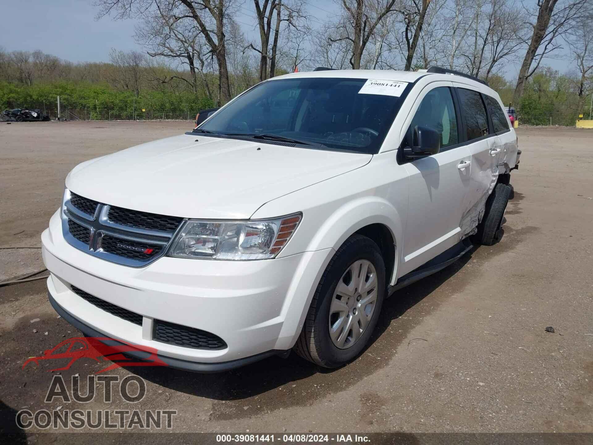 DODGE JOURNEY 2016 - 3C4PDCAB8GT222531