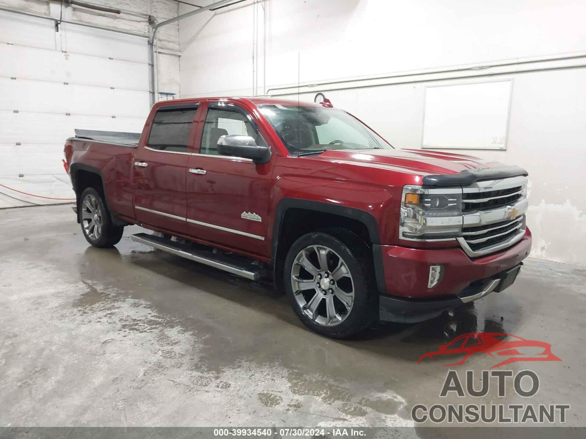 CHEVROLET SILVERADO 1500 2017 - 3GCUKTEJ8HG167275