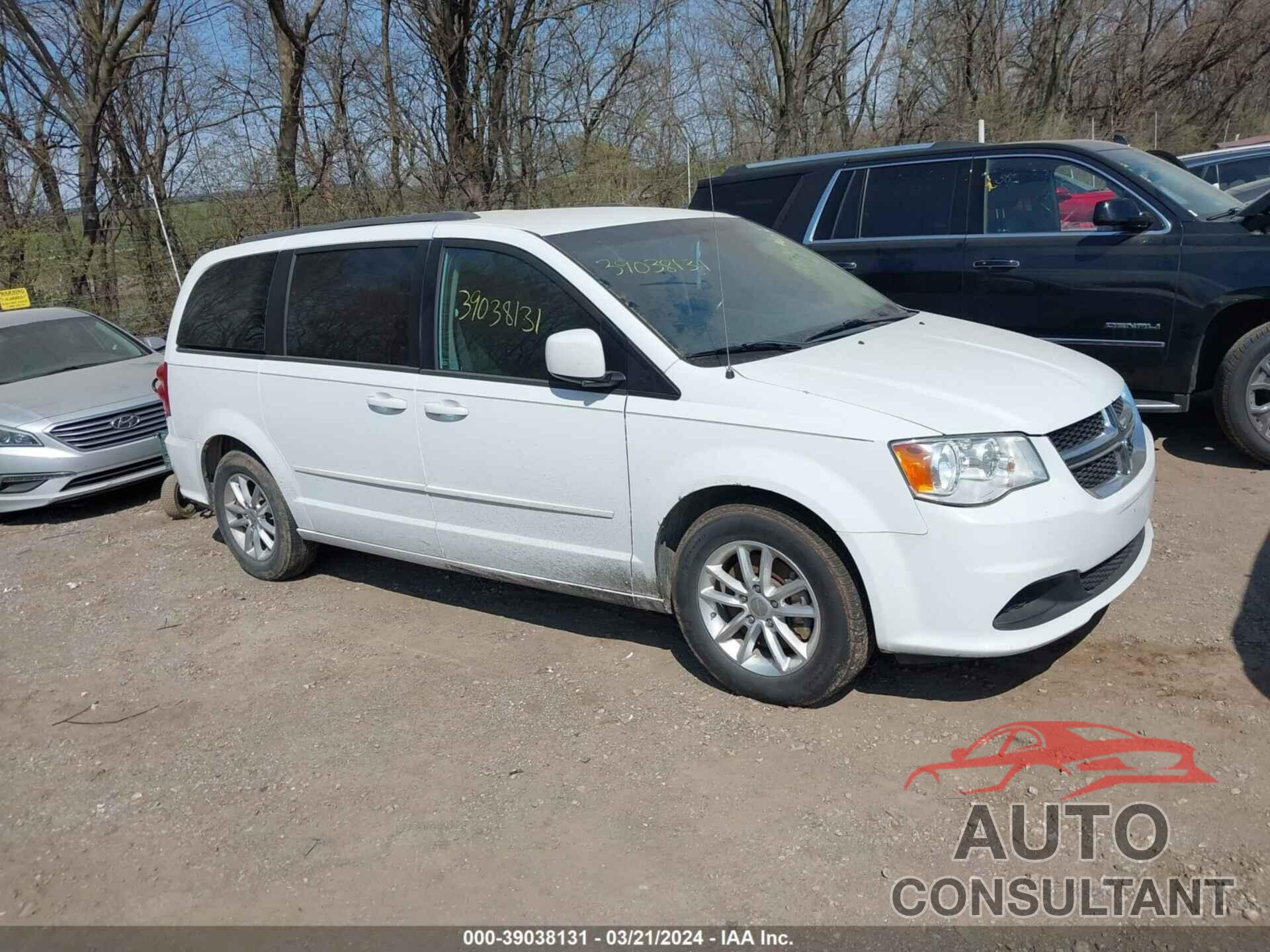 DODGE GRAND CARAVAN 2016 - 2C4RDGCG2GR242219