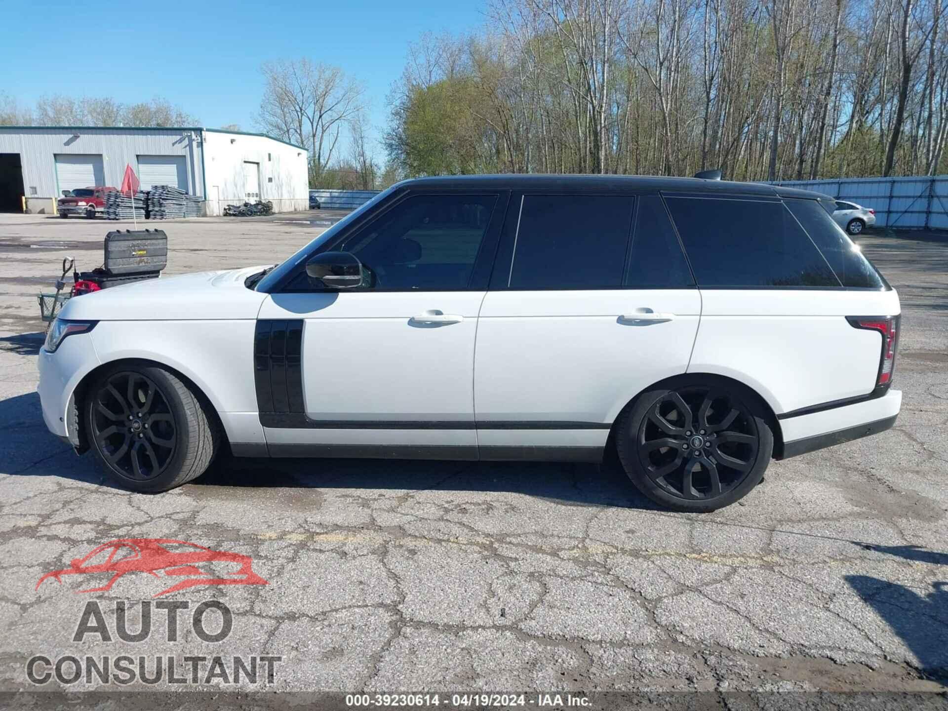 LAND ROVER RANGE ROVER 2017 - SALGS2FE1HA369603