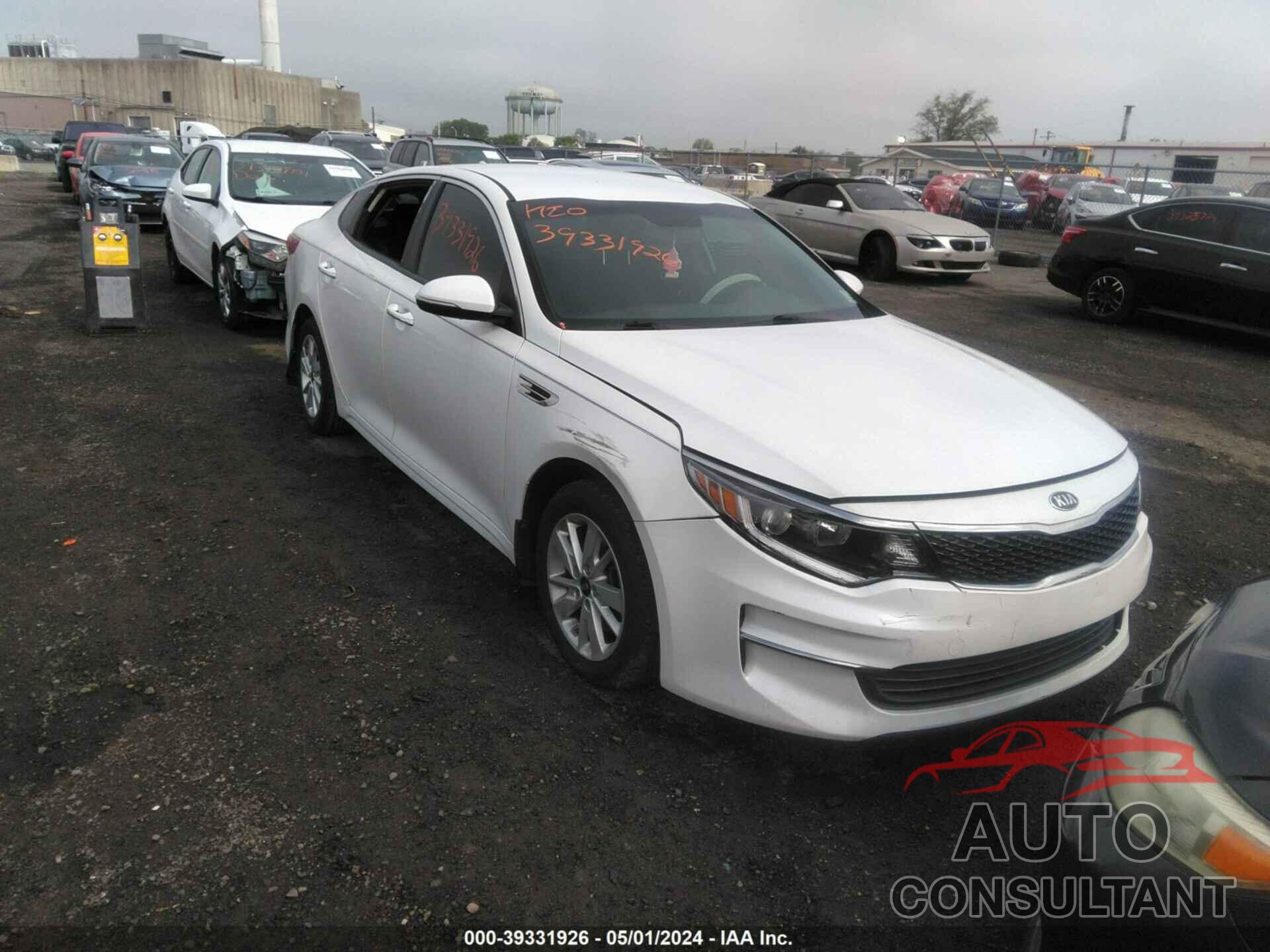 KIA OPTIMA 2016 - KNAGT4L39G5088639