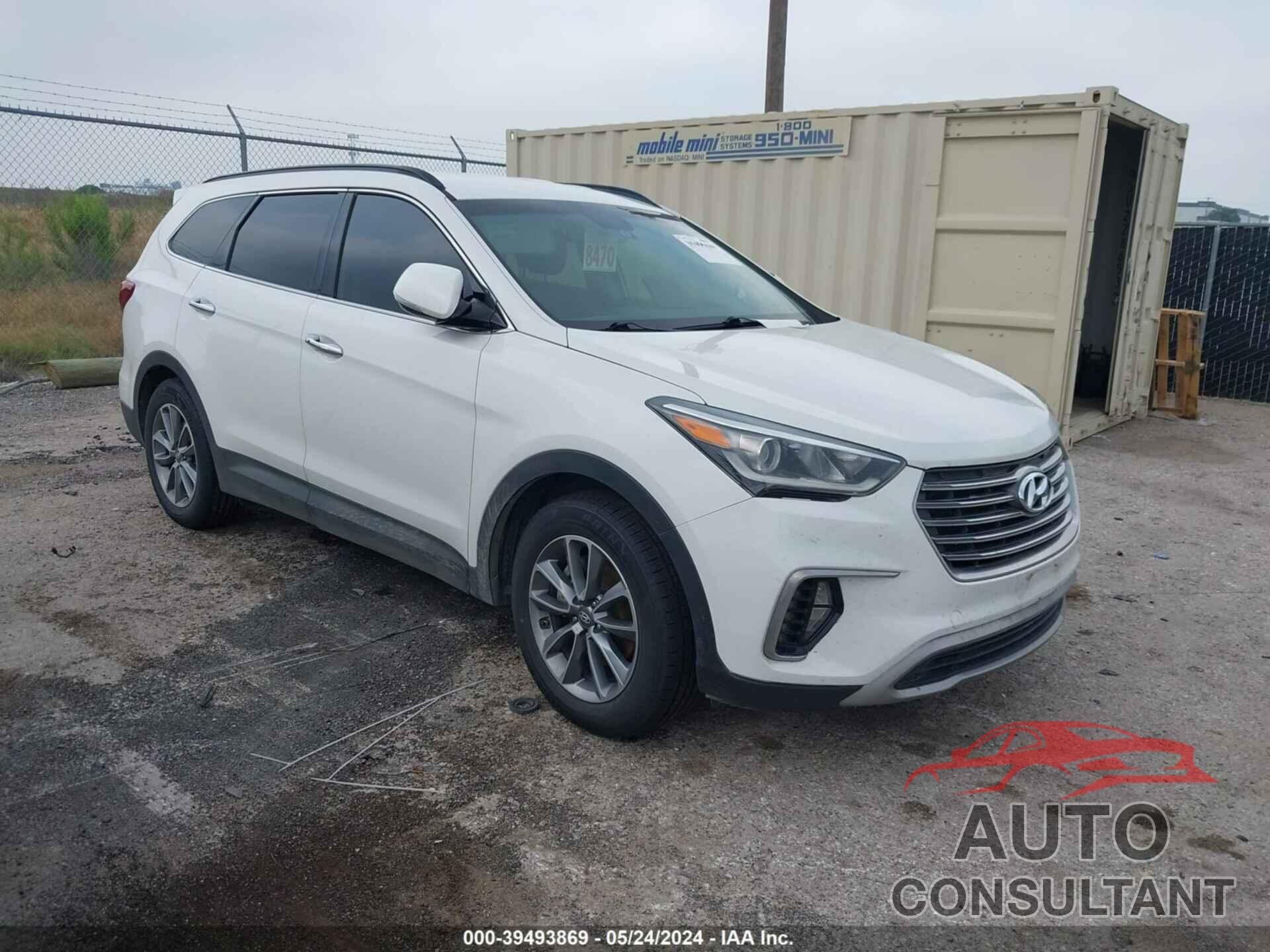 HYUNDAI SANTA FE 2017 - KM8SN4HF0HU246329