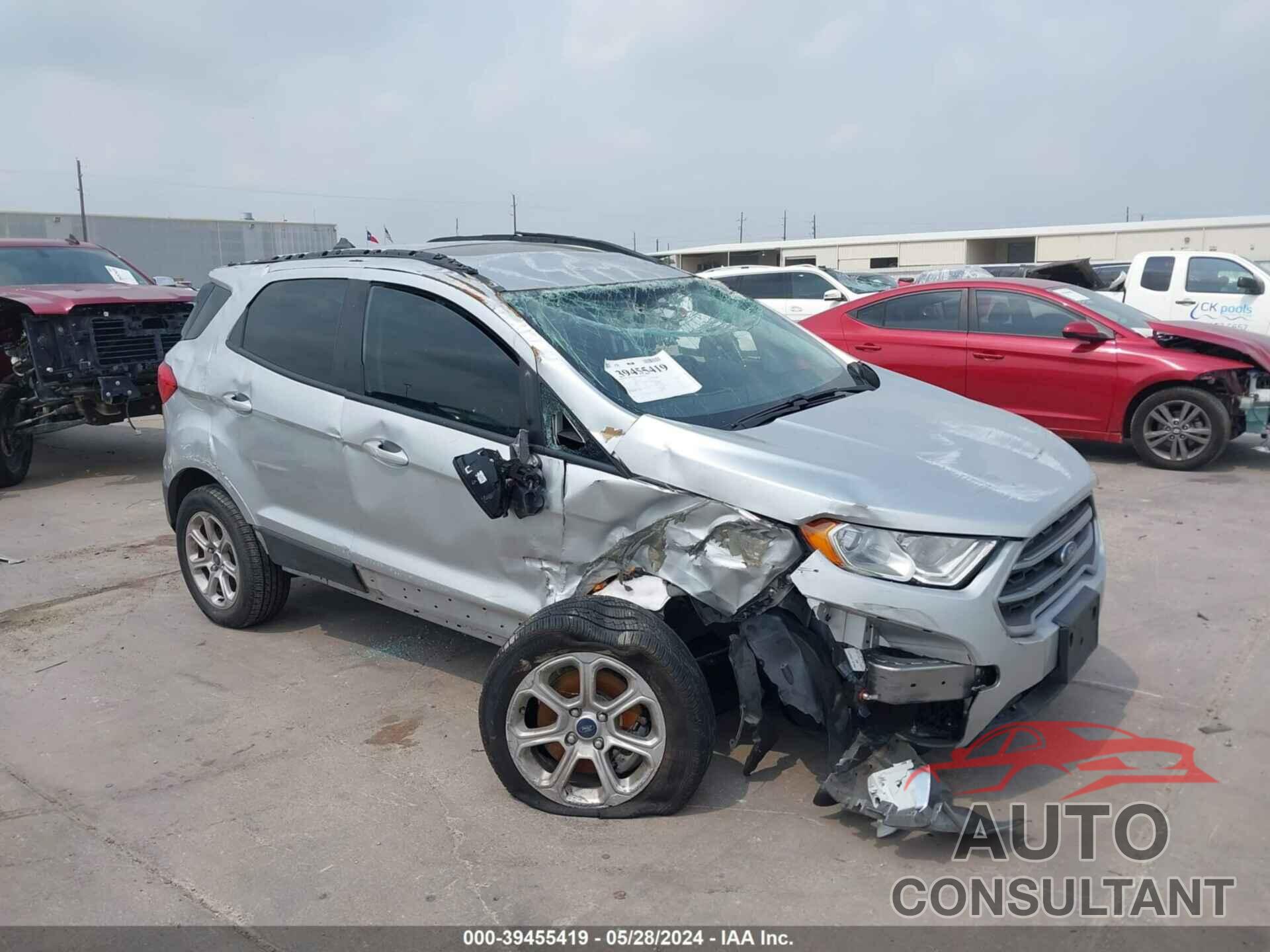 FORD ECOSPORT 2020 - MAJ6S3GL0LC345205