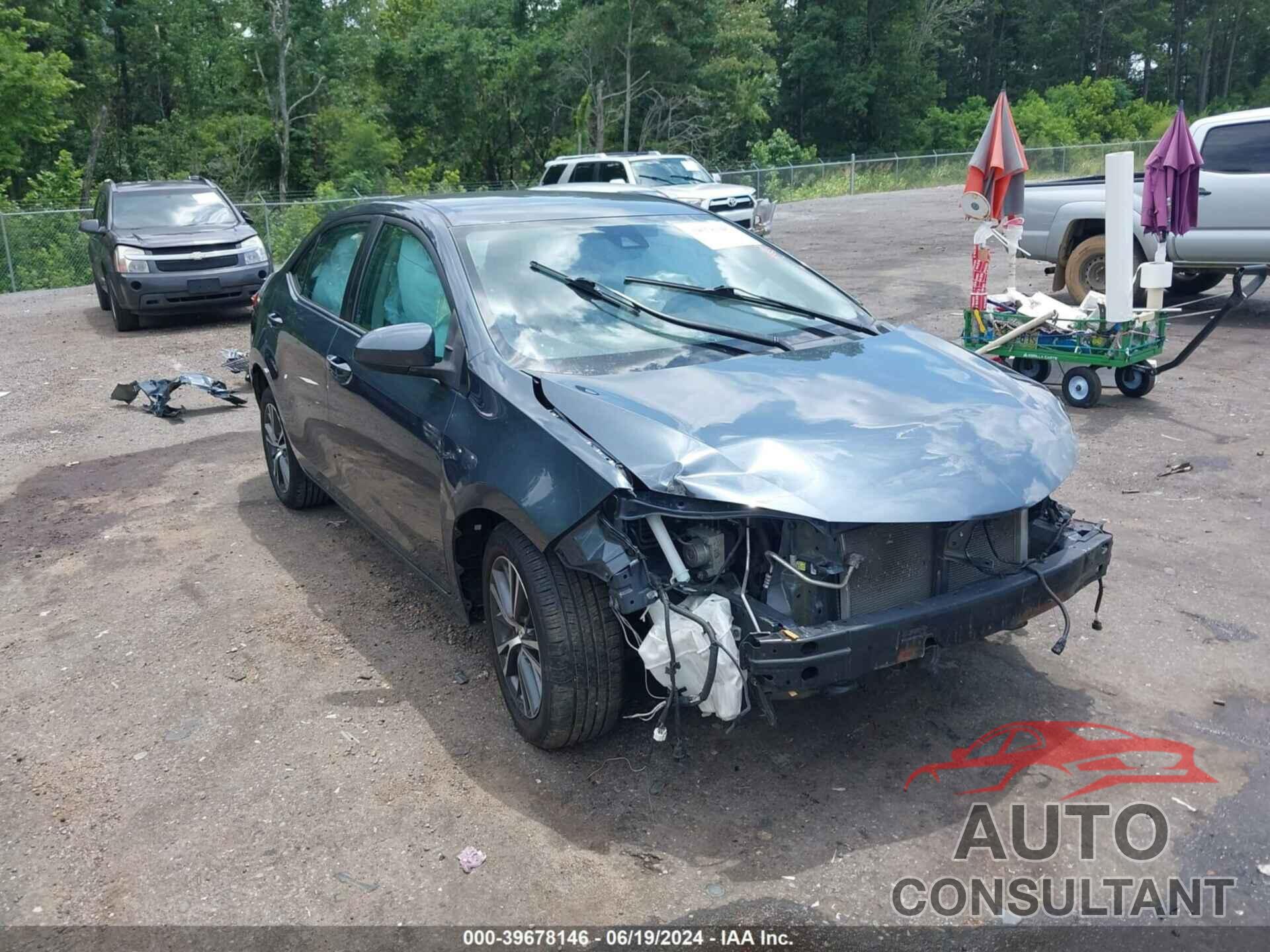 TOYOTA COROLLA 2017 - 2T1BURHE0HC813406