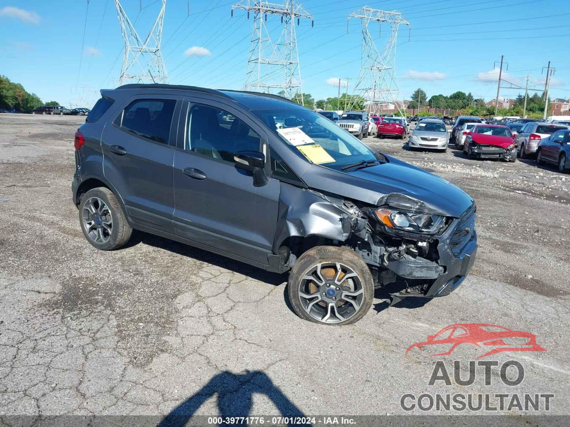 FORD ECOSPORT 2019 - MAJ6S3JL5KC258228