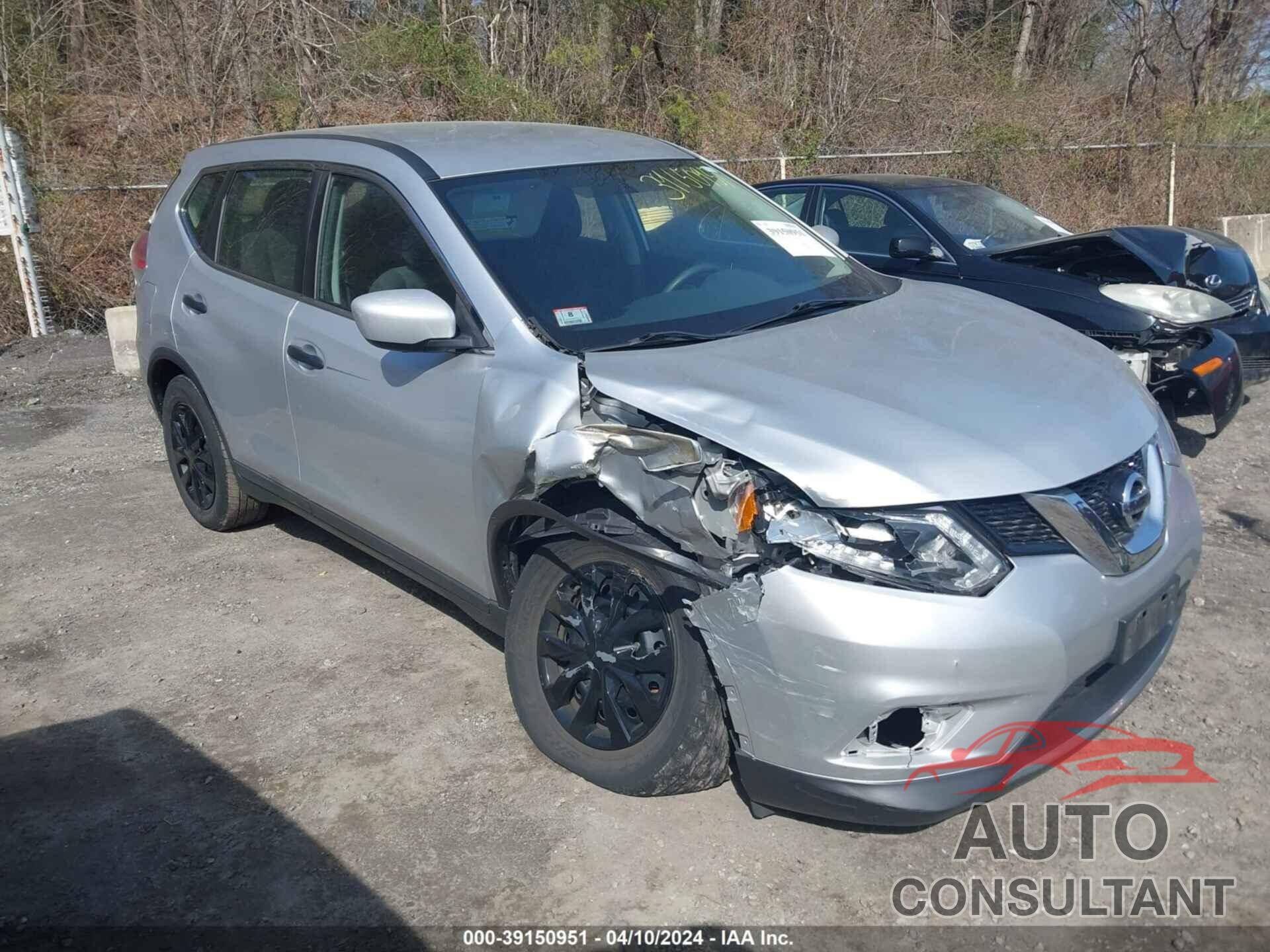 NISSAN ROGUE 2016 - KNMAT2MV1GP732264