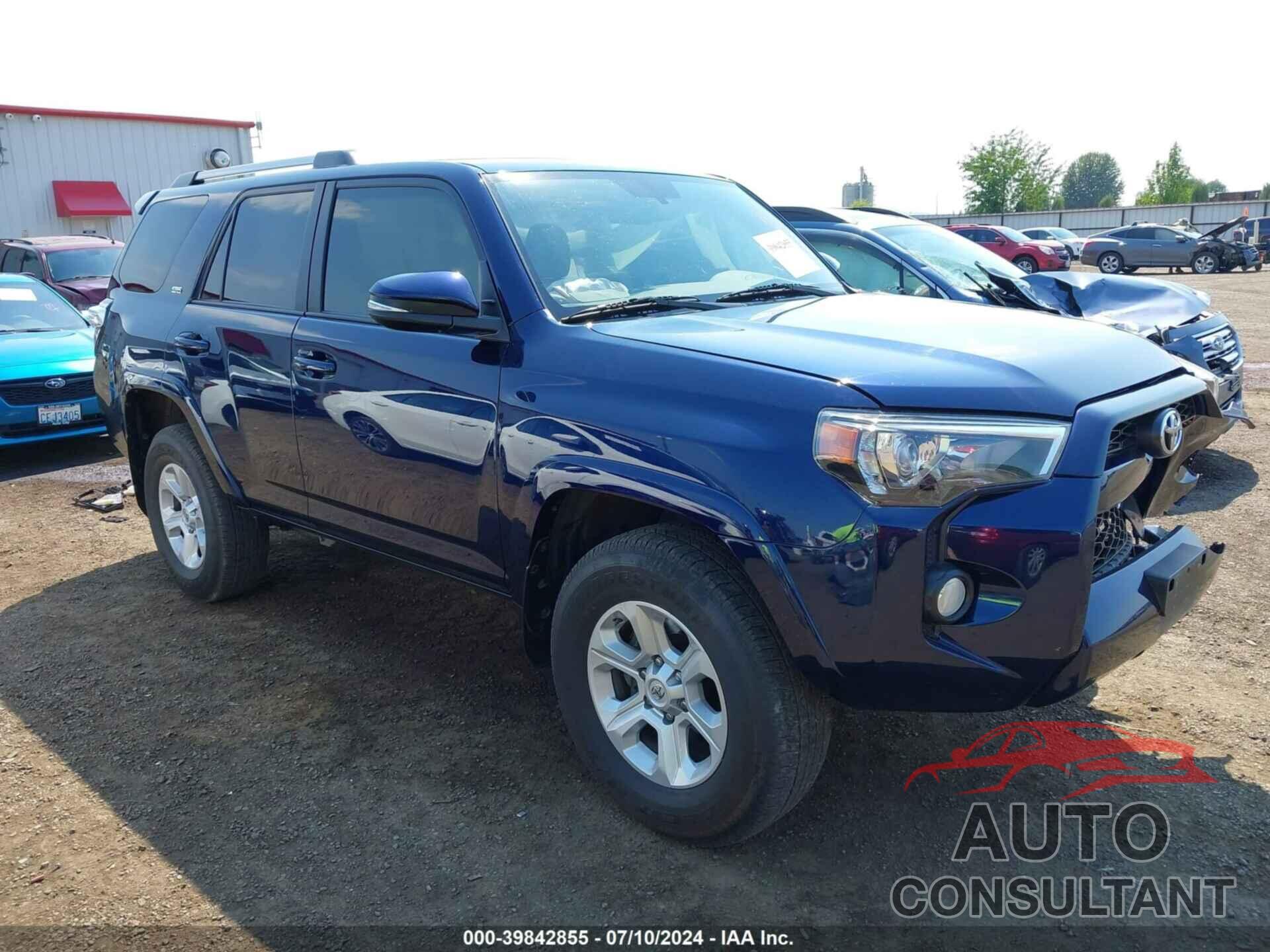 TOYOTA 4RUNNER 2019 - JTEBU5JR9K5719952