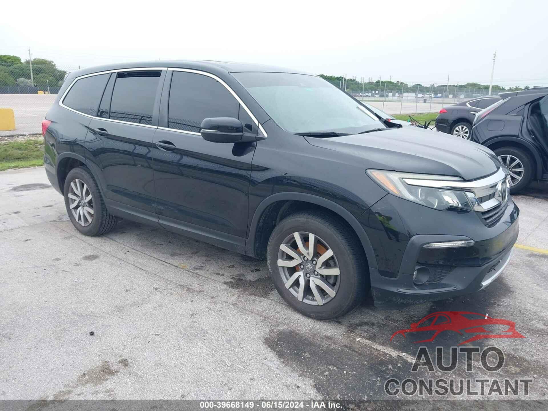 HONDA PILOT 2019 - 5FNYF5H53KB031259