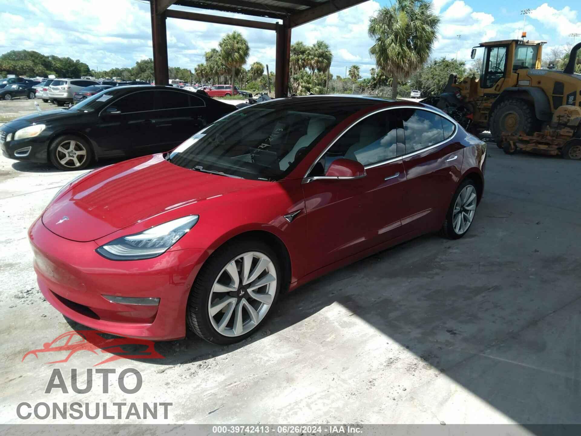 TESLA MODEL 3 2018 - 5YJ3E1EB8JF122395