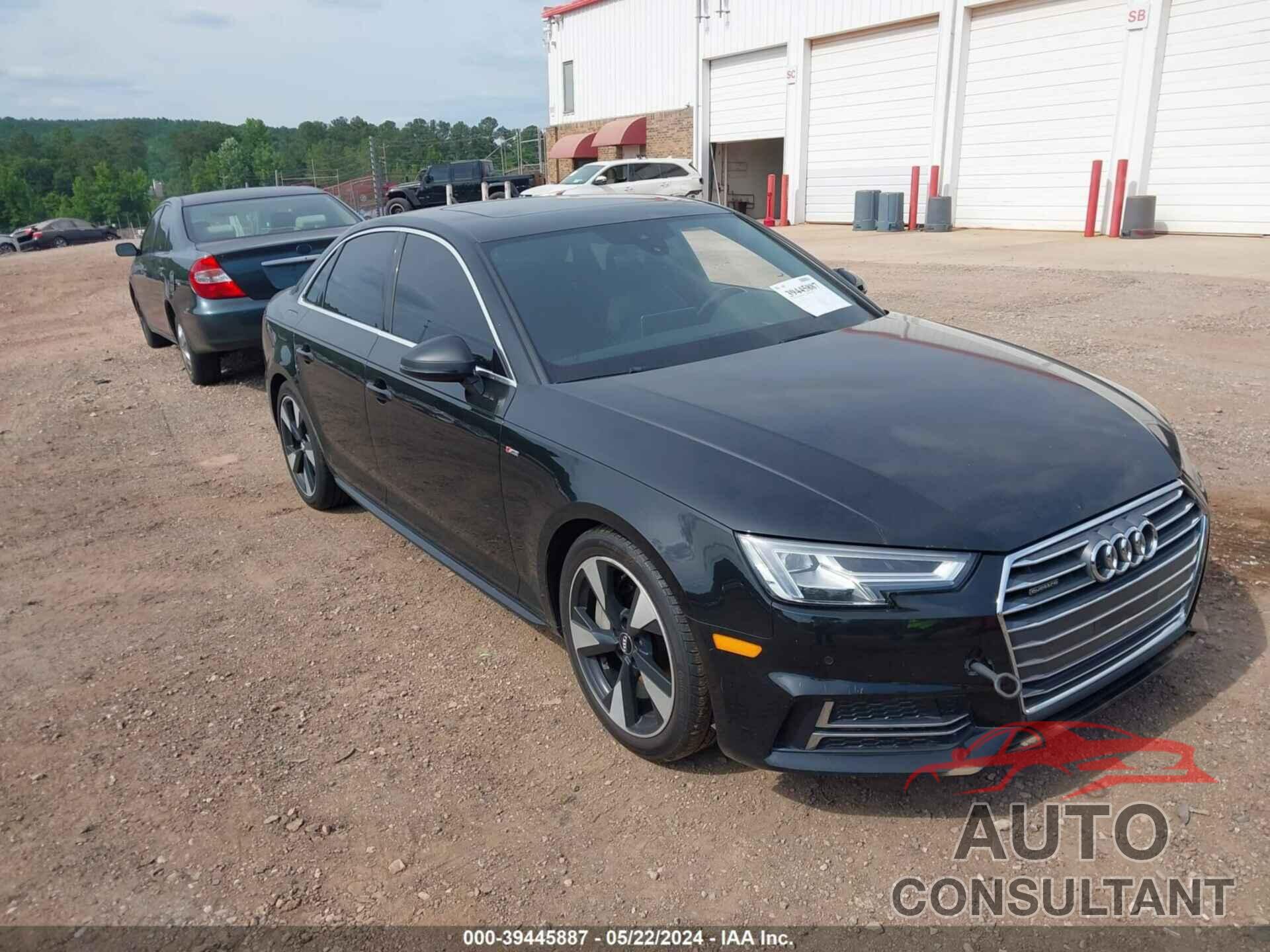 AUDI A4 2017 - WAUENAF44HN006290